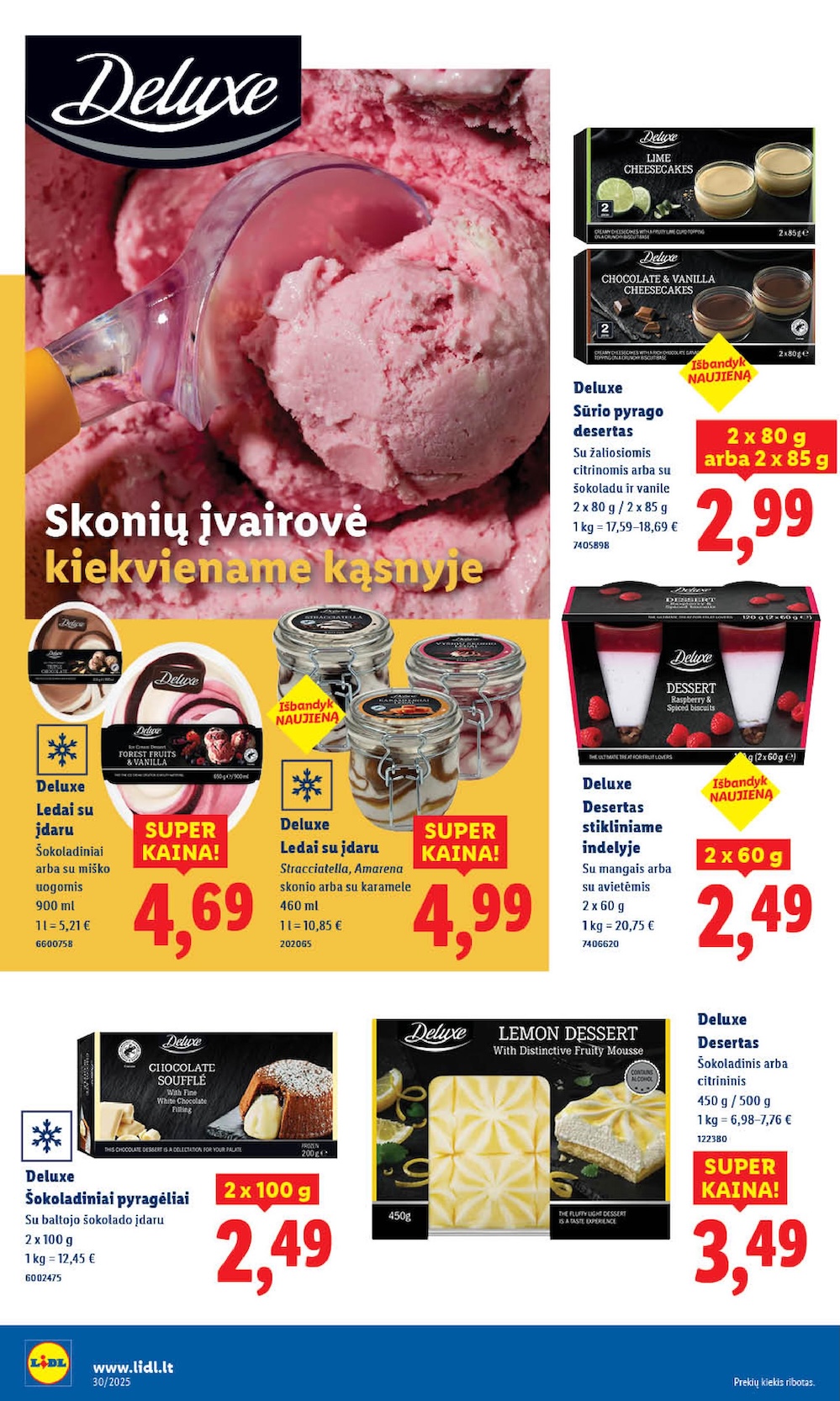 Naujausias LIDL kaininis katalogas 2025.07.21 - 2025.07.27