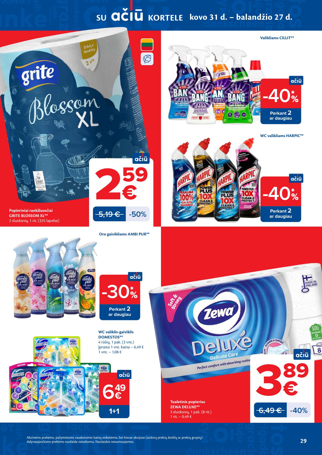 Naujausias MAXIMA kaininis katalogas 2026.03.31 - 2026.04.06