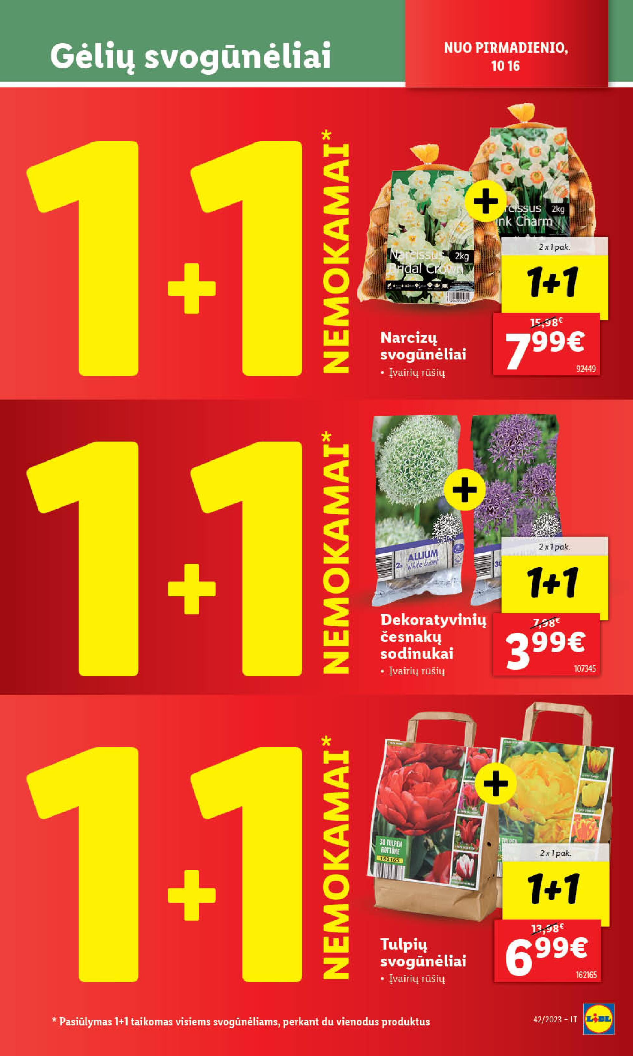 Naujausias LIDL kaininis katalogas 2023.10.16 - 2023.10.22