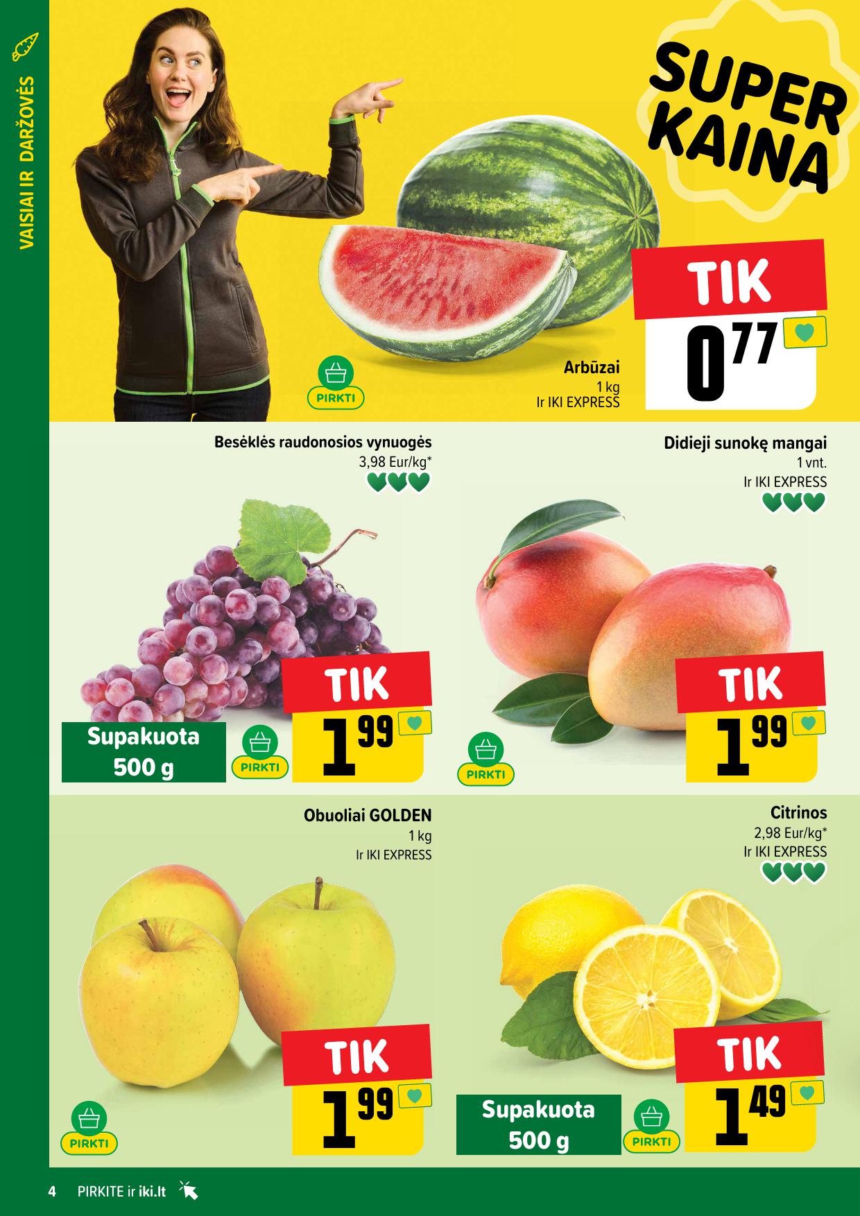 IKI SAVAITĖLĖ akcijų ir nuolaidų leidinys Nr.28 2025.07.07 - 2025.07.13