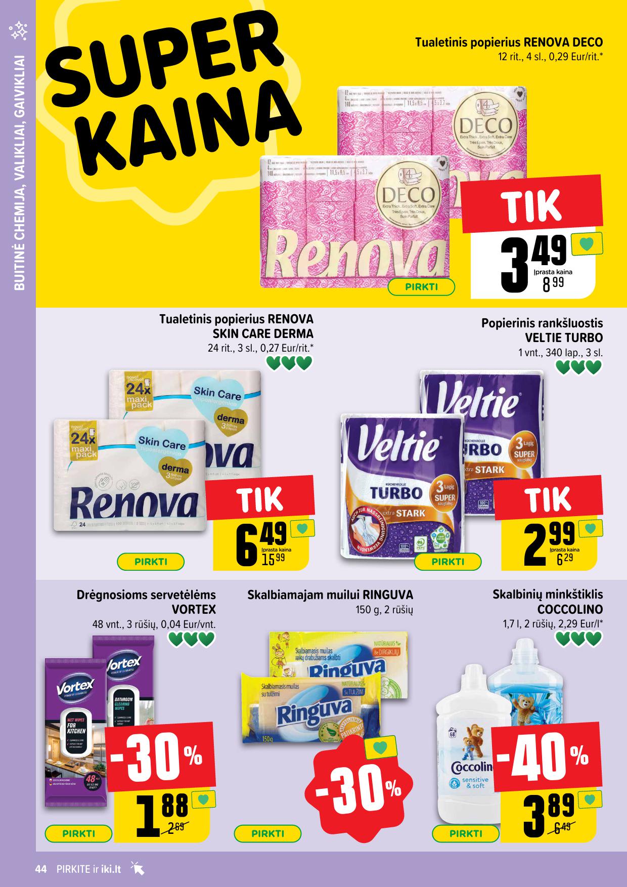 Naujausias IKI kaininis katalogas 2025.05.05 - 2025.05.11