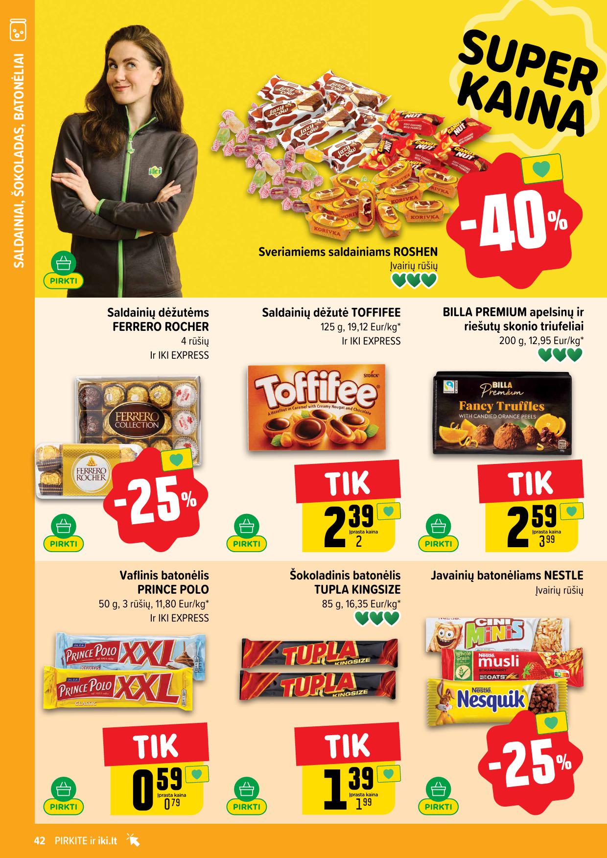 IKI SAVAITĖLĖ akcijų ir nuolaidų leidinys Nr.31 2025.07.28 - 2025.08.03