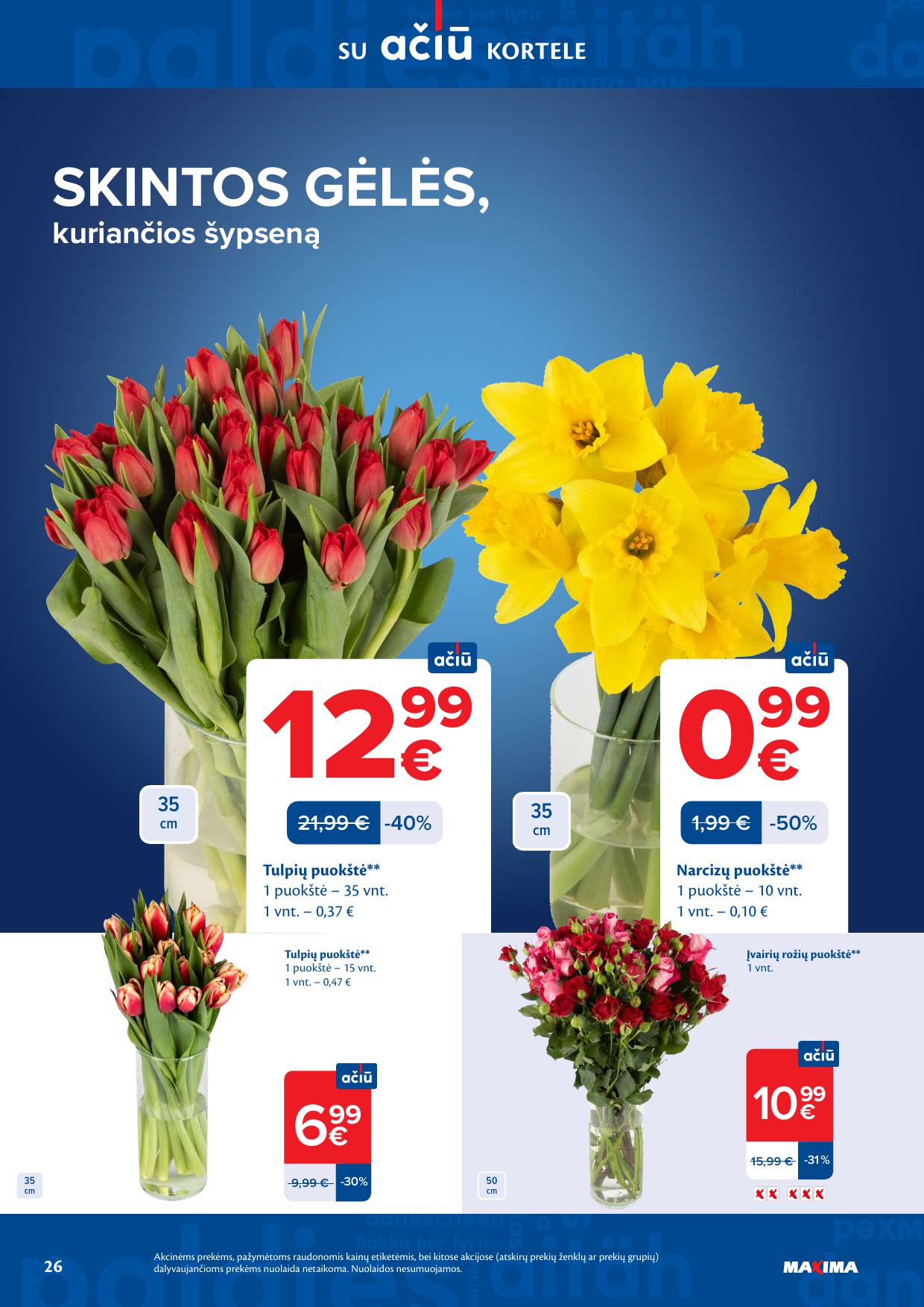 Naujausias MAXIMA kaininis katalogas 2026.03.31 - 2026.04.06
