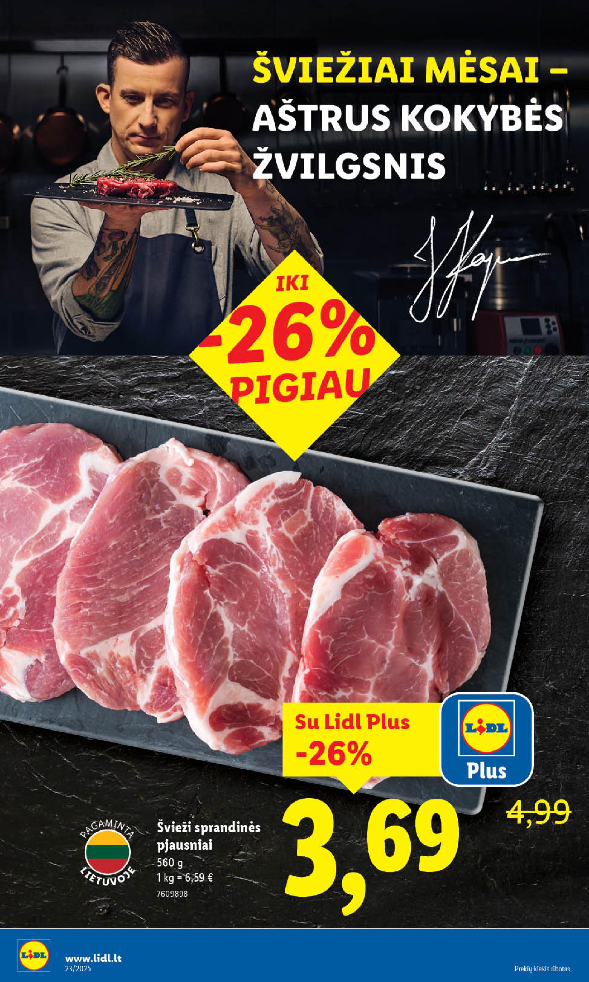 Naujausias LIDL kaininis katalogas 2025.06.02 - 2025.06.08