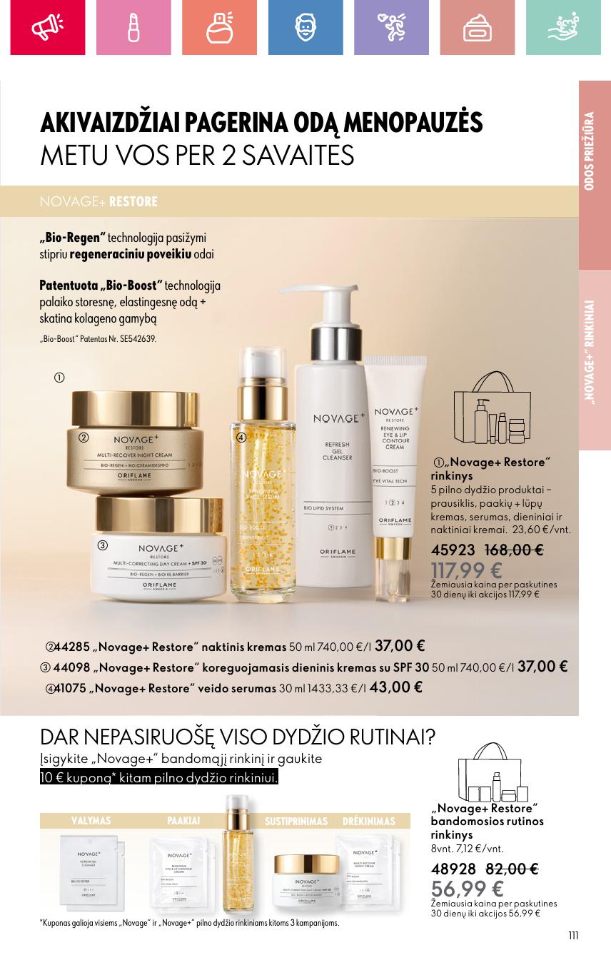ORIFLAME katalogas galioja 2025.08.03 - 2025.08.23
