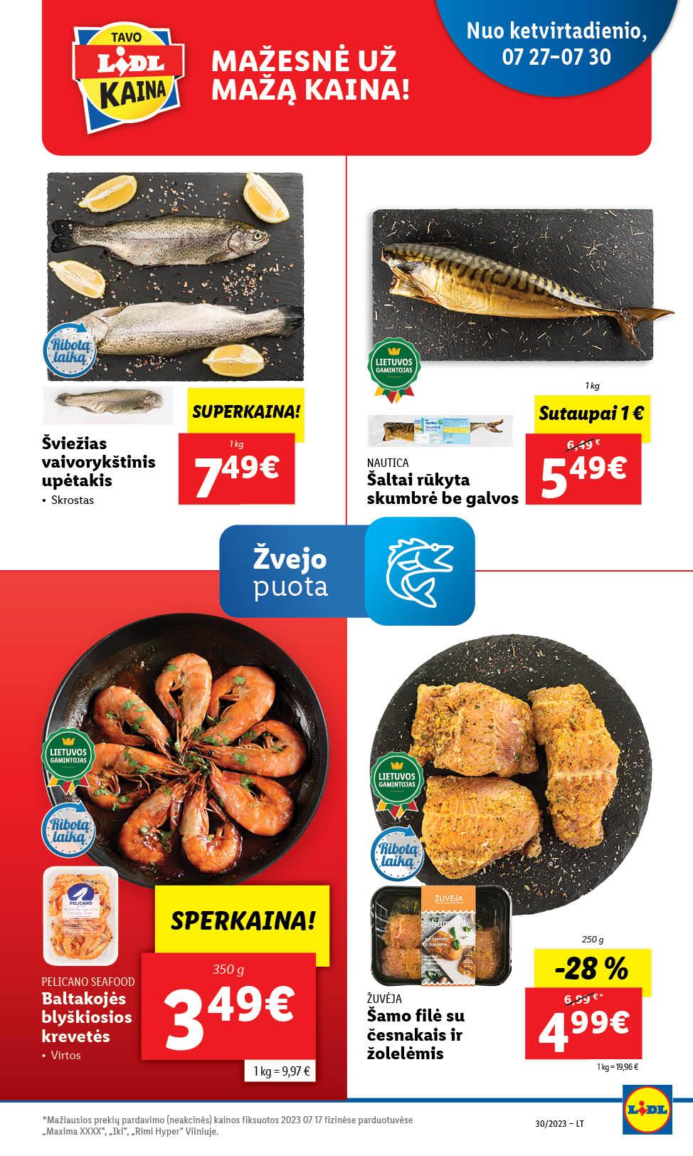 Naujausias LIDL kaininis katalogas 2023.07.24 - 2023.07.30