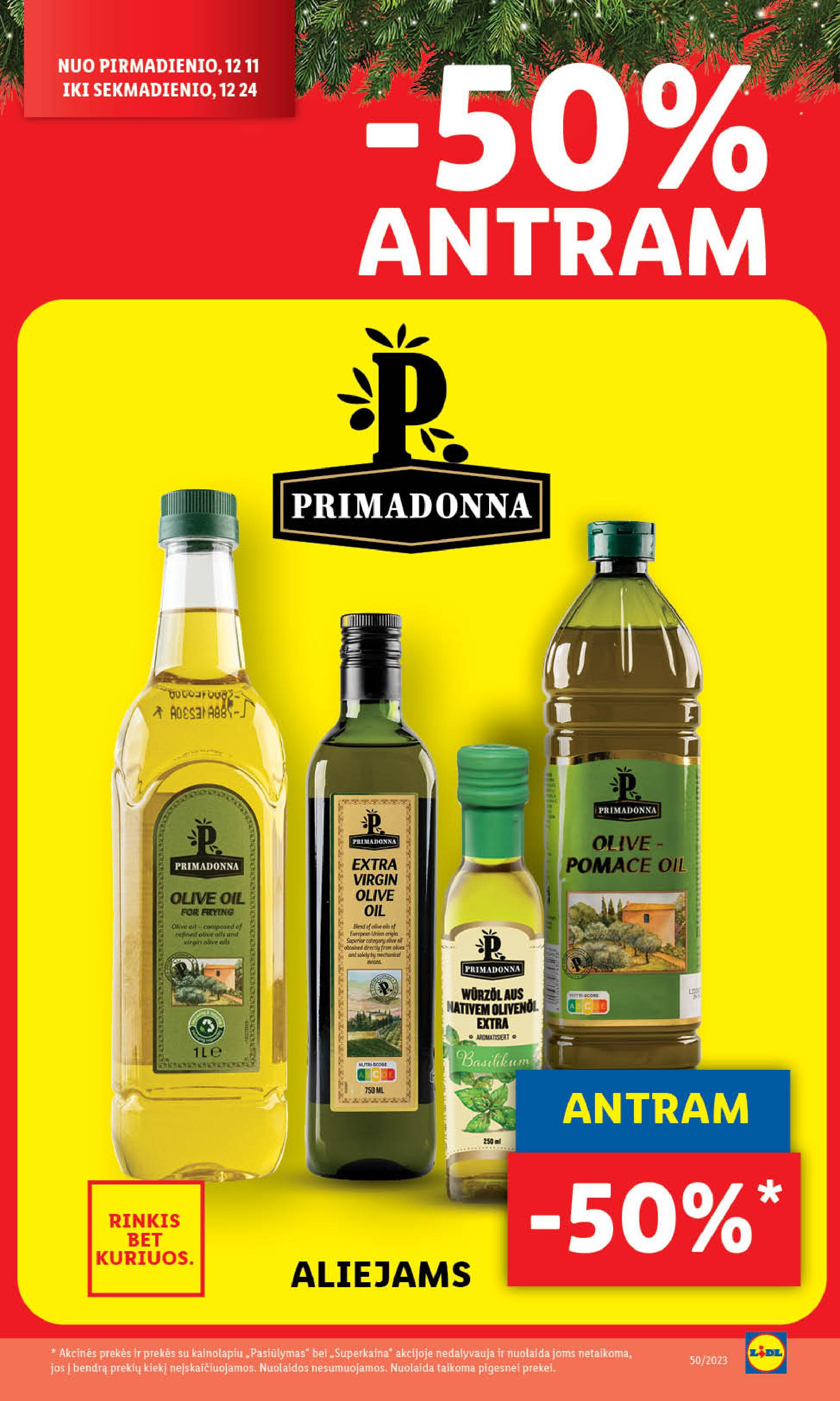 Naujausias LIDL kaininis katalogas 2023.12.11 - 2023.12.17