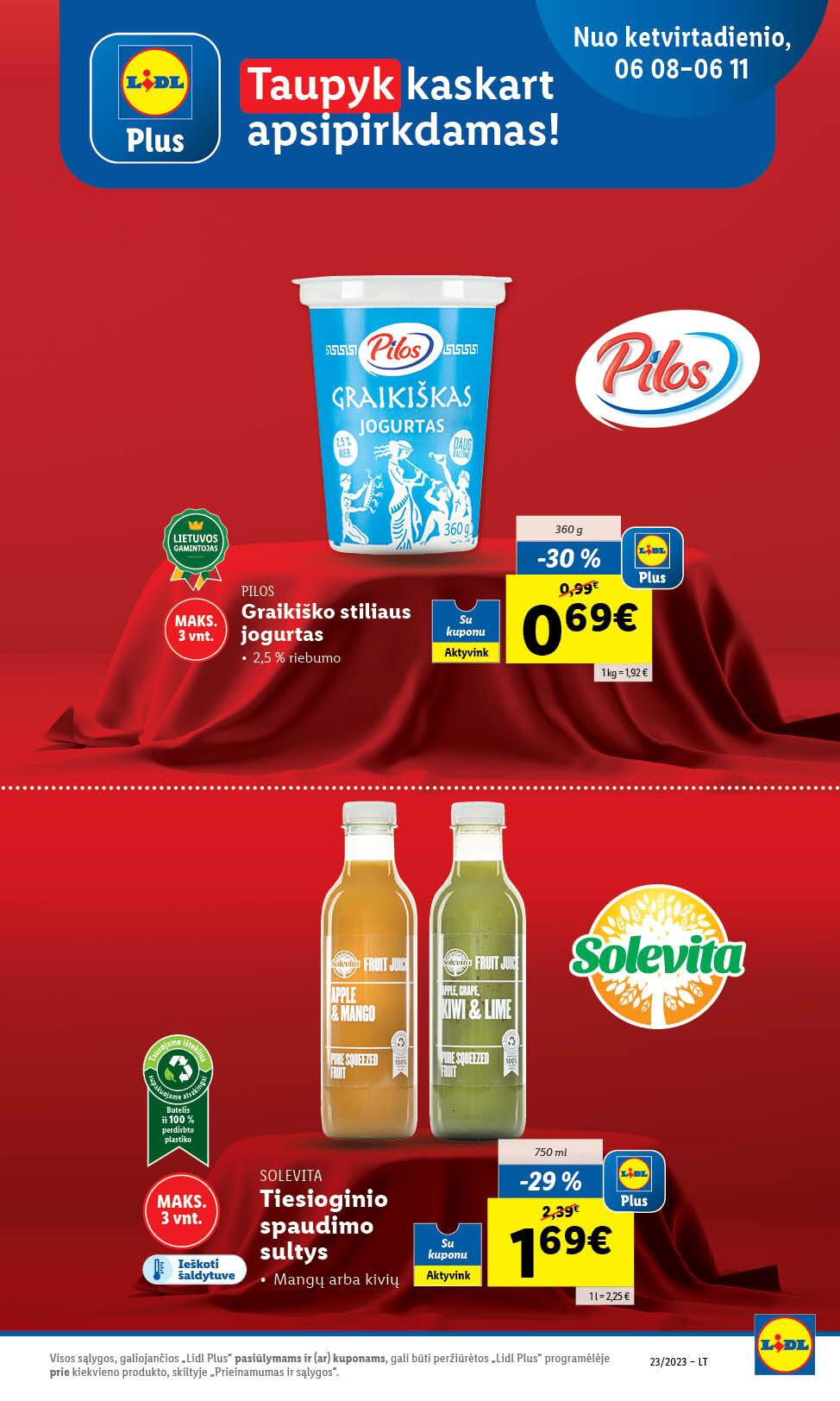 Naujausias LIDL kaininis katalogas 2023.06.05 - 2023.06.11