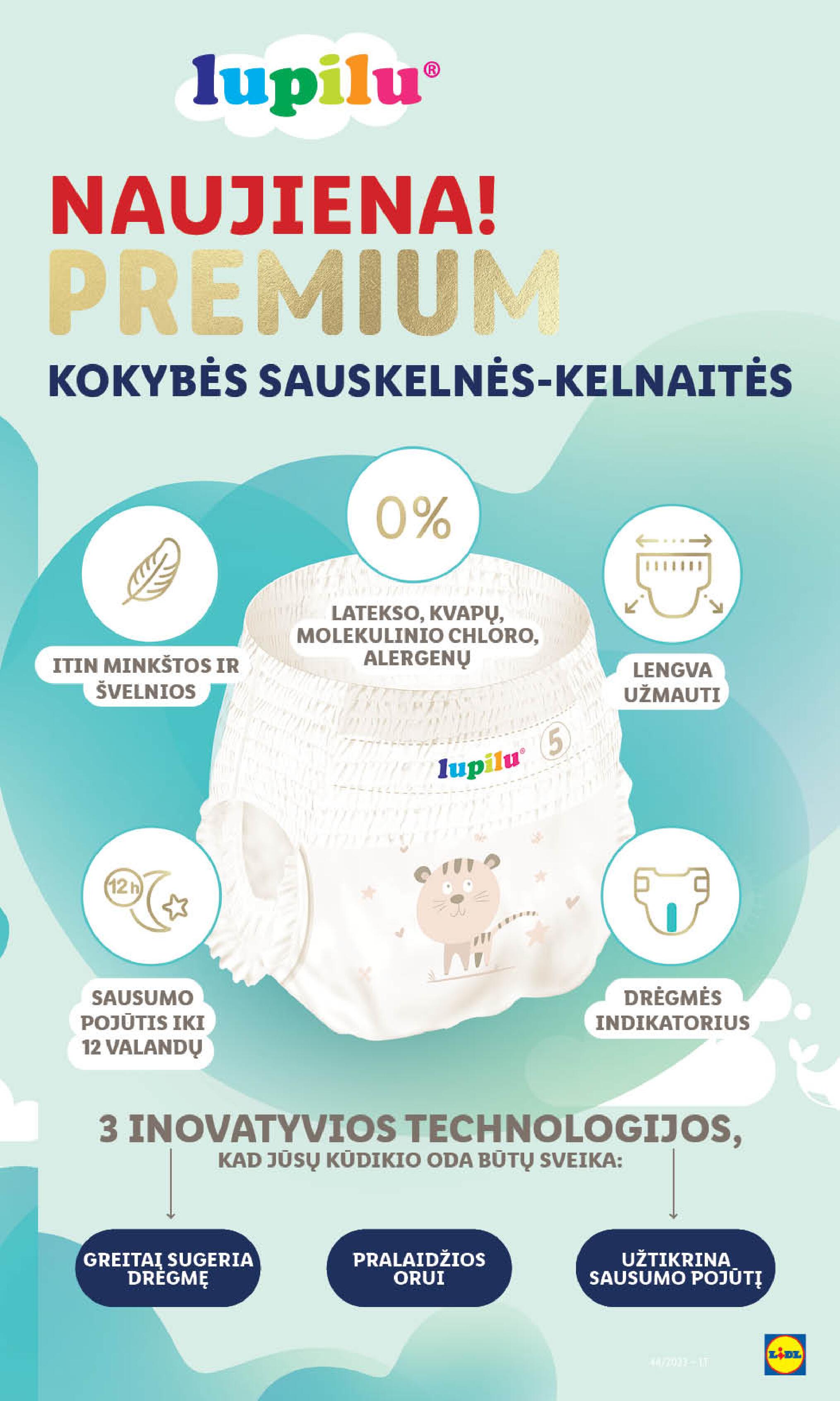 Naujausias LIDL kaininis katalogas 2023.10.30 - 2023.11.05