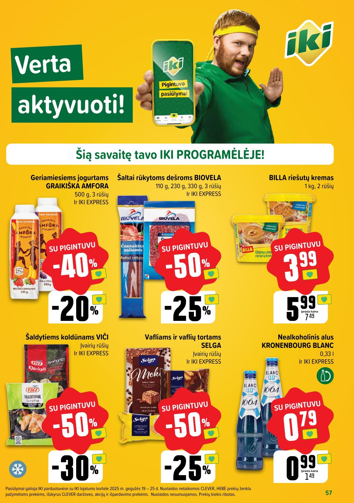 Naujausias IKI kaininis katalogas 2025.05.19 - 2025.05.25