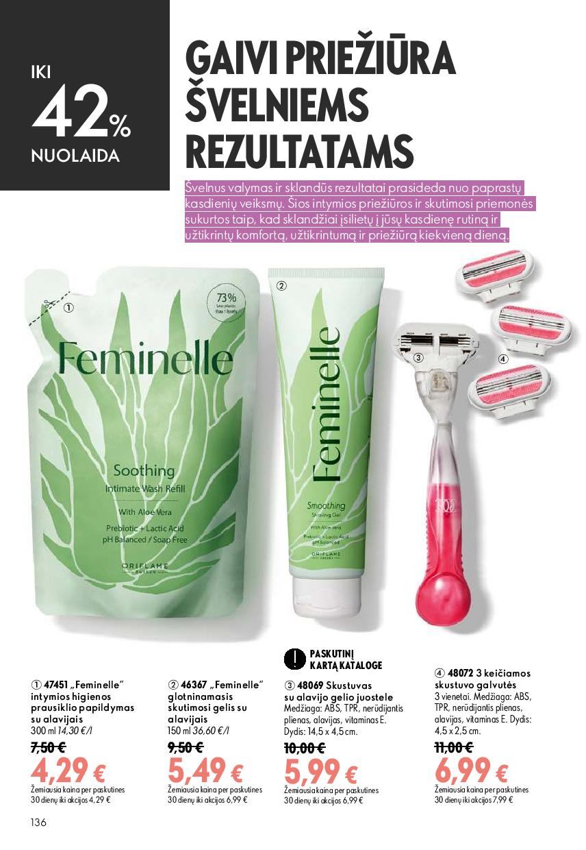 Naujas ORIFLAME  katalogas galioja 2026.08.26 - 2026.09.15