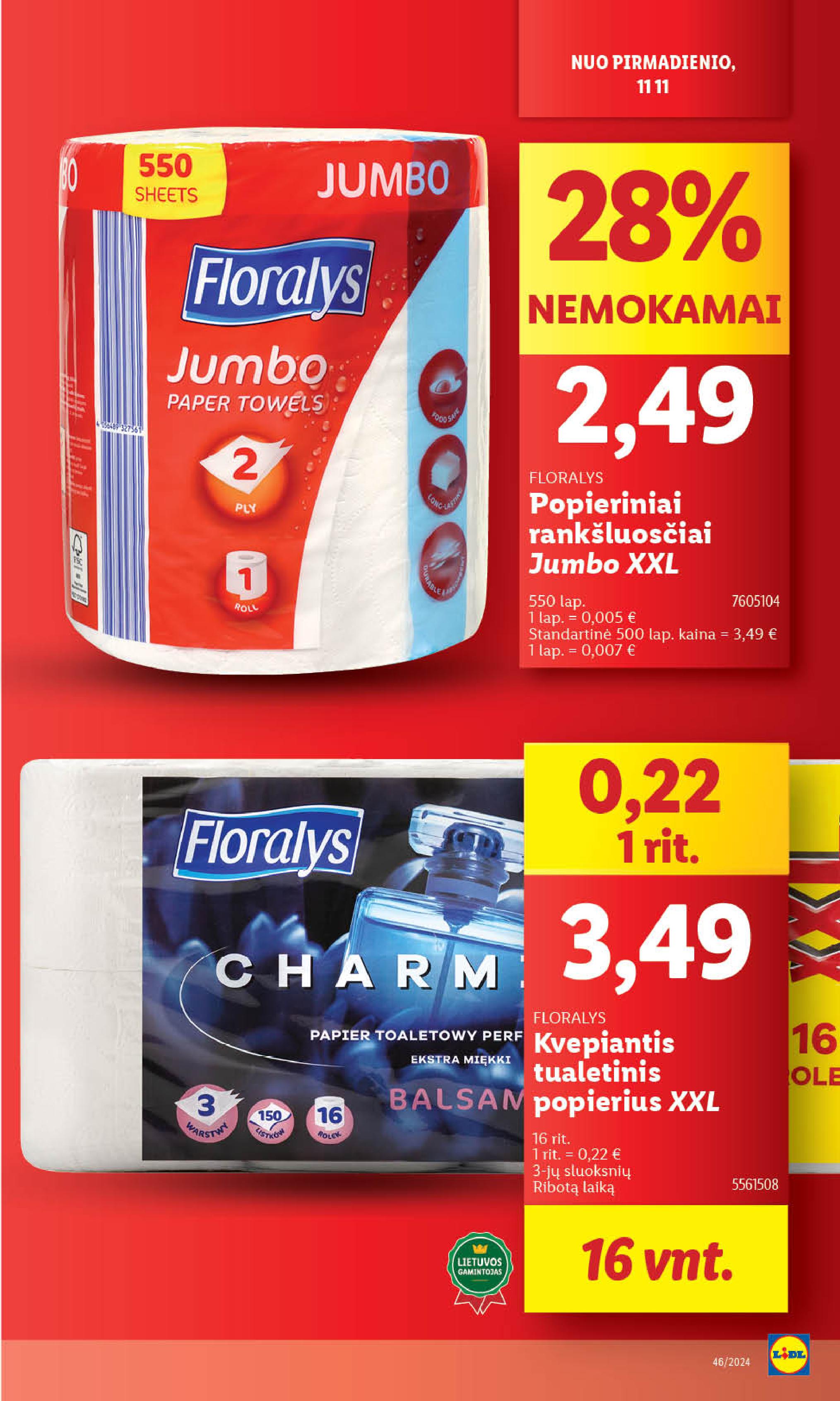 Naujausias LIDL kaininis katalogas 2024.11.11 - 2024.11.17