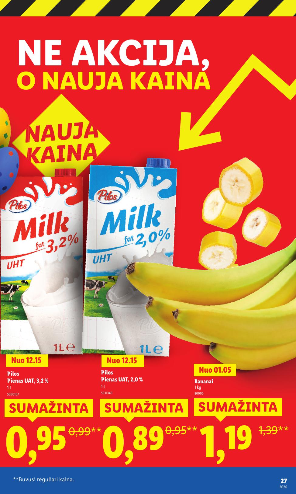 LIDL katalogas "Didysis kainų mažinimas"