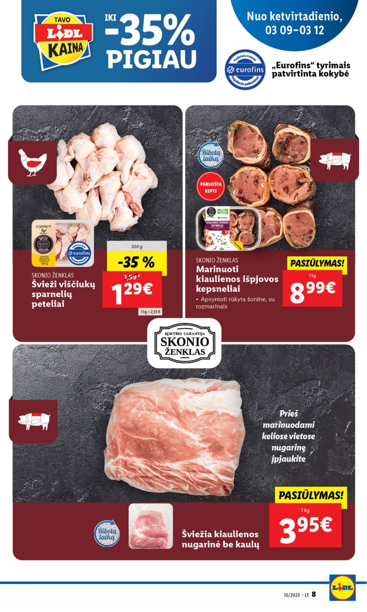 Naujausias LIDL kaininis katalogas 2023.03.06 - 2023.03.12