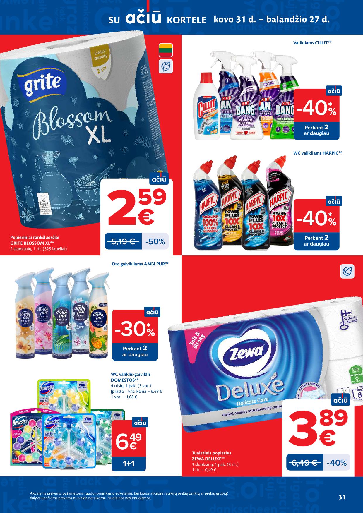 MAXIMA akcijų ir nuolaidų leidinys Nr.16 2026.04.14 - 2026.04.20