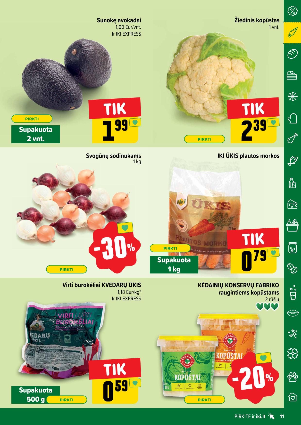 Naujausias IKI kaininis katalogas 2025.02.10 - 2025.02.16