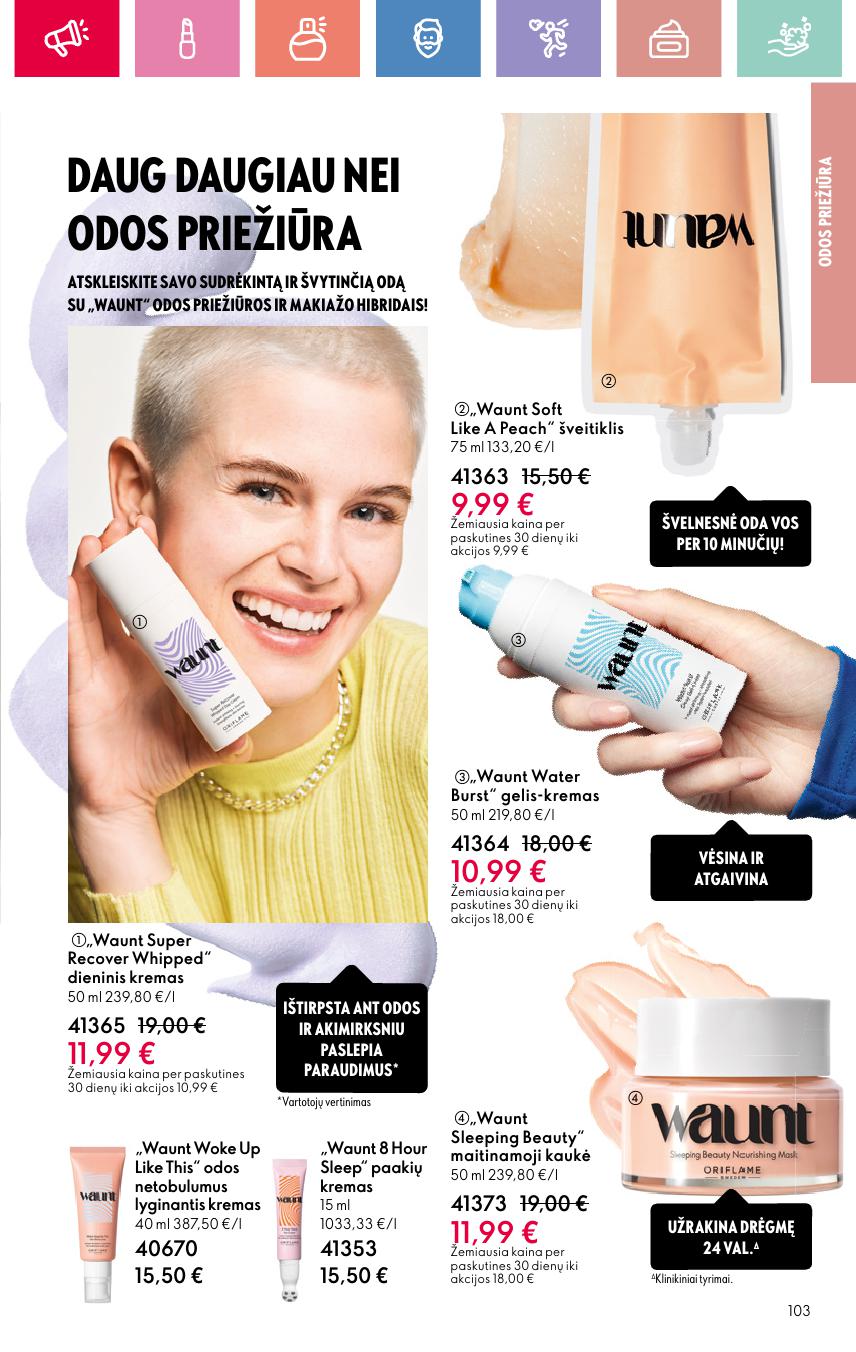 ORIFLAME katalogas galioja 2025.08.03 - 2025.08.23