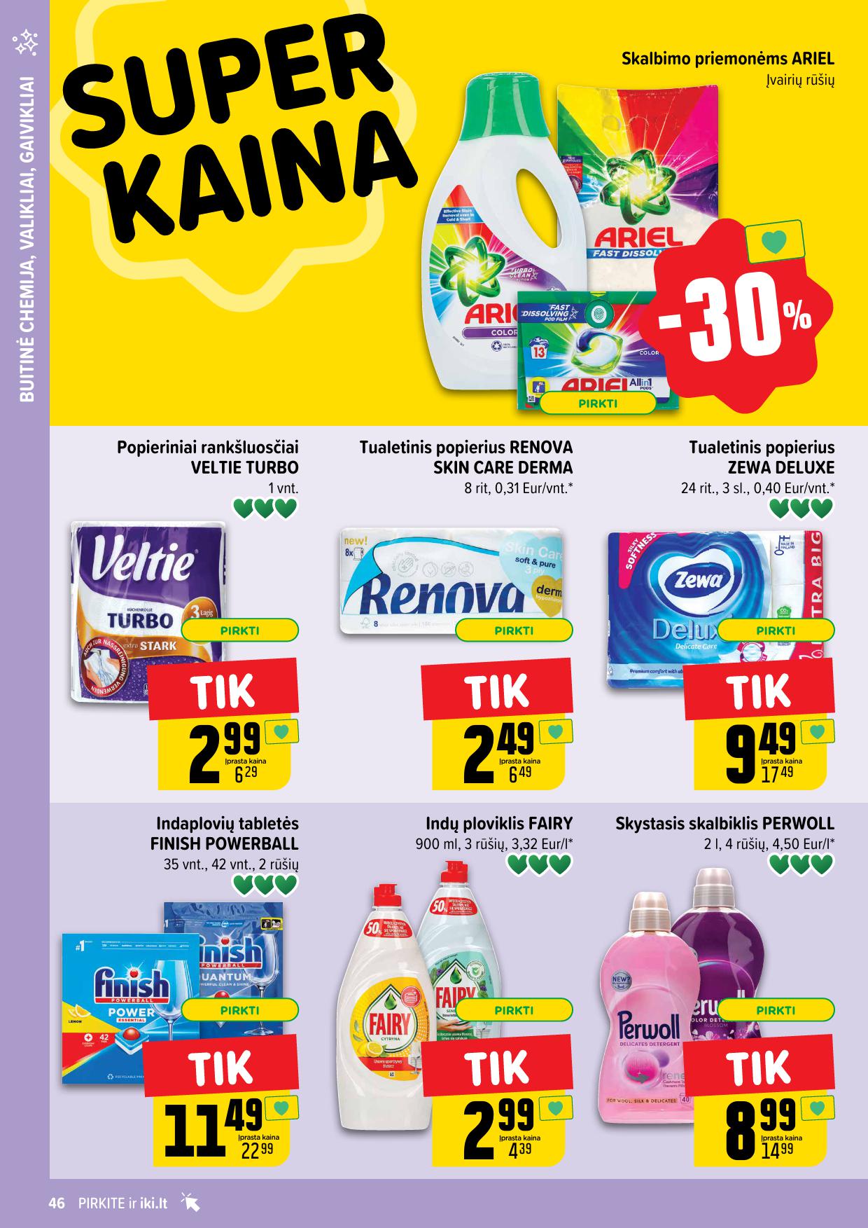 Naujausias IKI kaininis katalogas 2025.02.10 - 2025.02.16