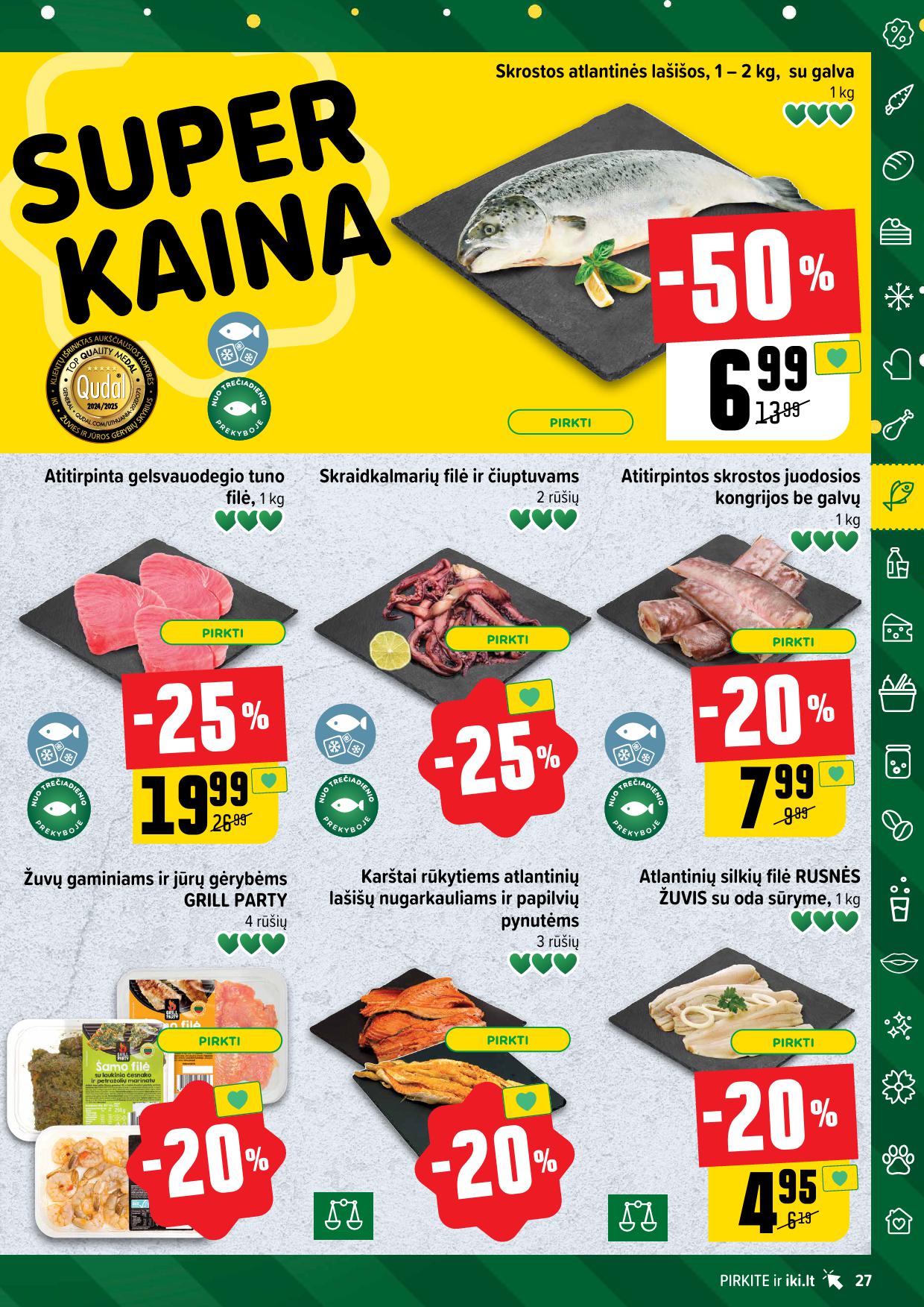 Naujausias IKI kaininis katalogas 2024.11.11 - 2024.11.17