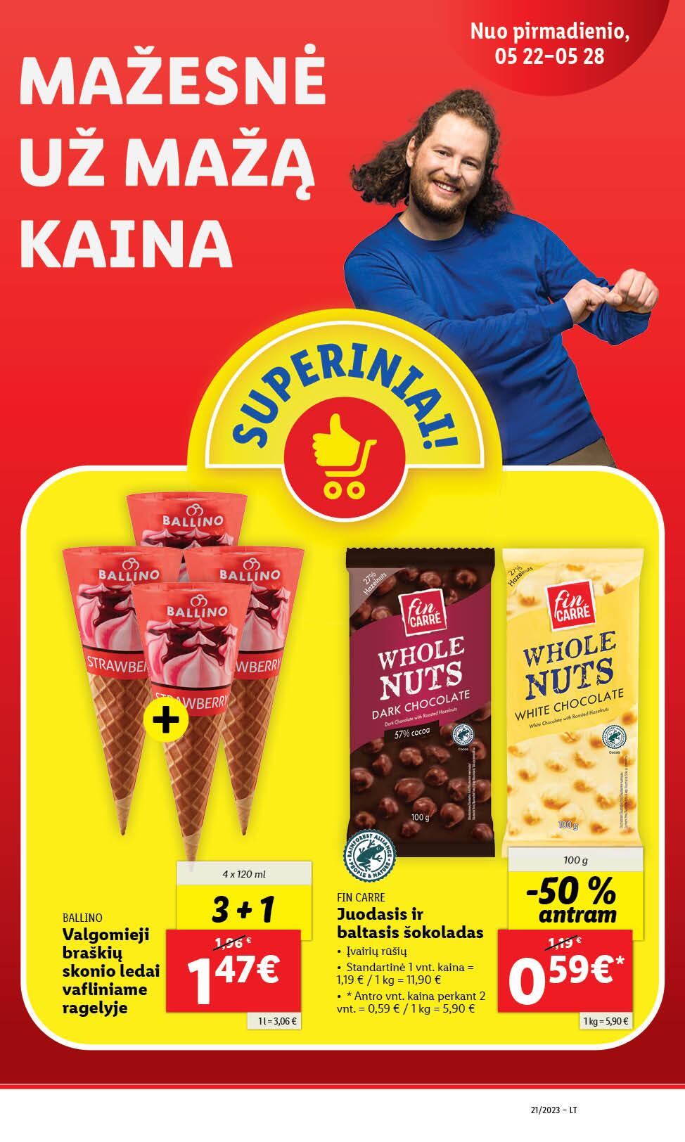 Naujausias LIDL kaininis katalogas 2023.05.22 - 2023.05.28