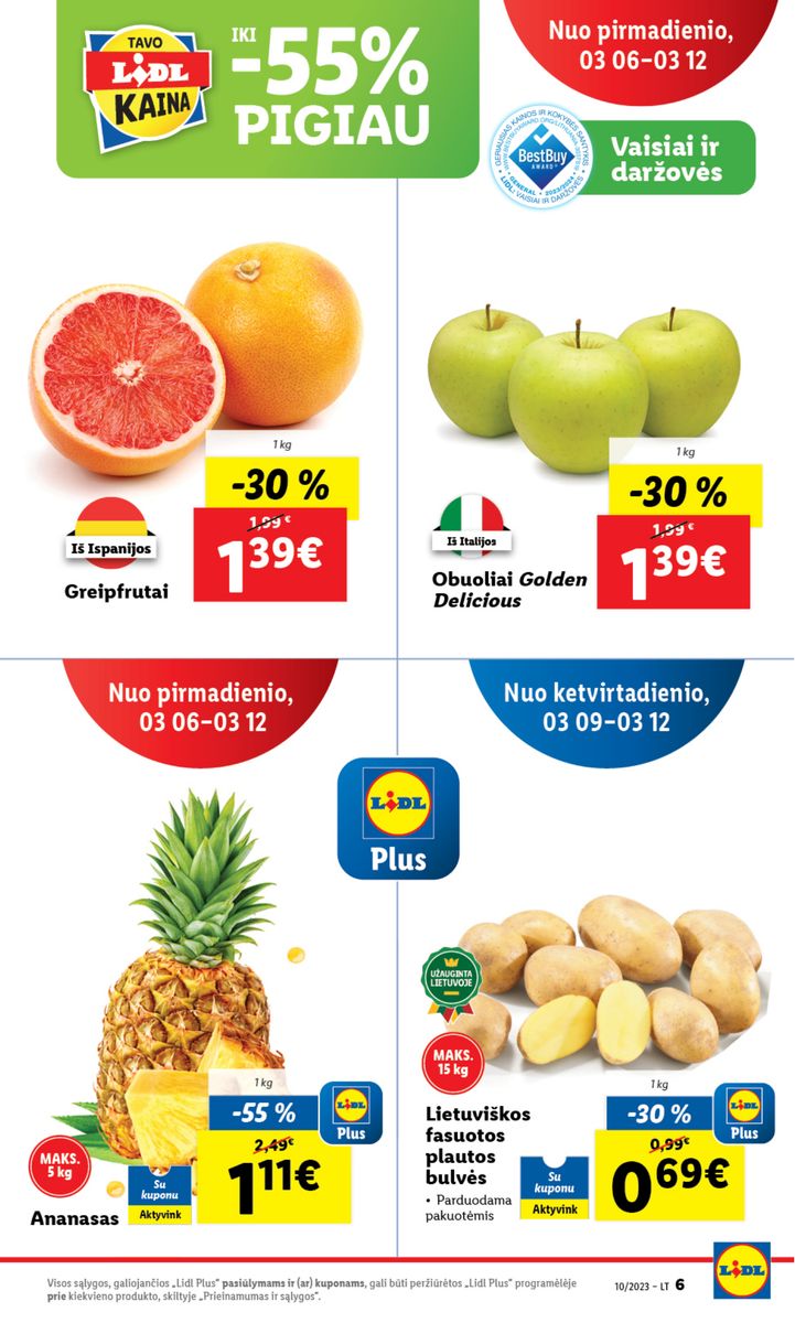 Naujausias LIDL kaininis katalogas 2023.03.06 - 2023.03.12
