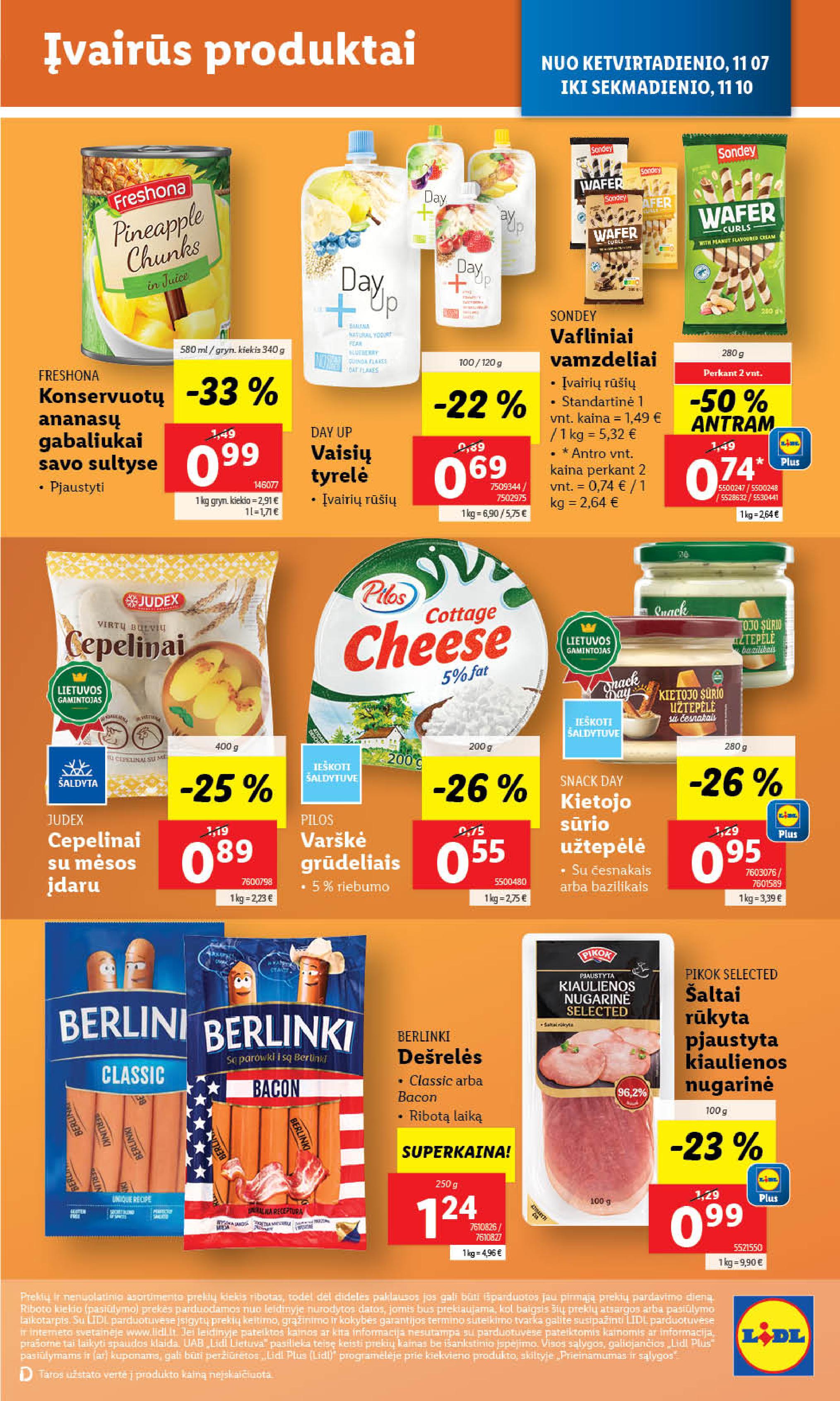 Naujausias LIDL kaininis katalogas 2024.11.04 - 2024.11.10