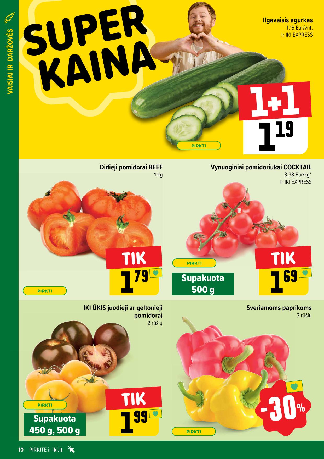 Naujausias IKI kaininis katalogas 2025.05.12 - 2025.05.18