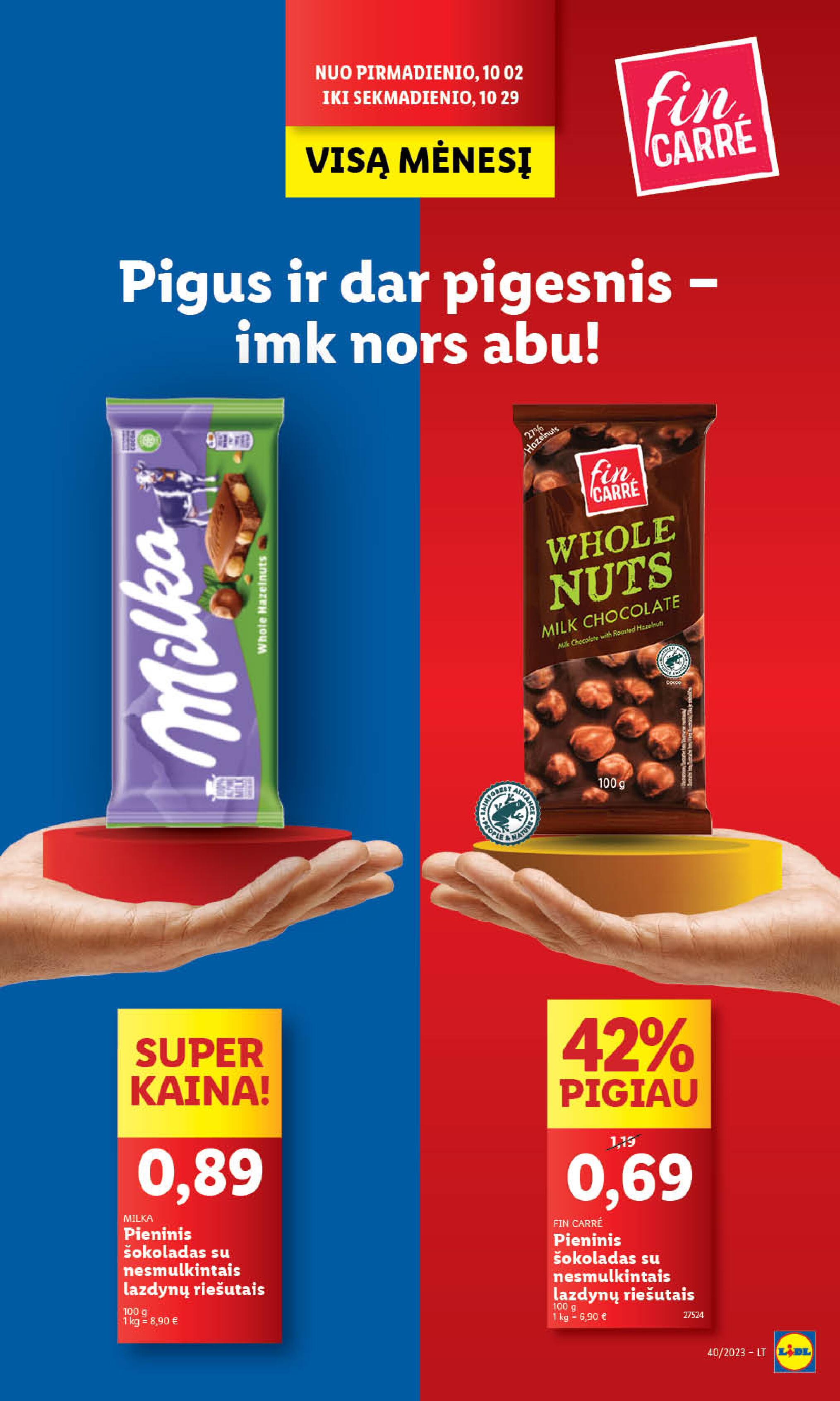 Naujausias LIDL kaininis katalogas 2023.10.02 - 2023.10.08