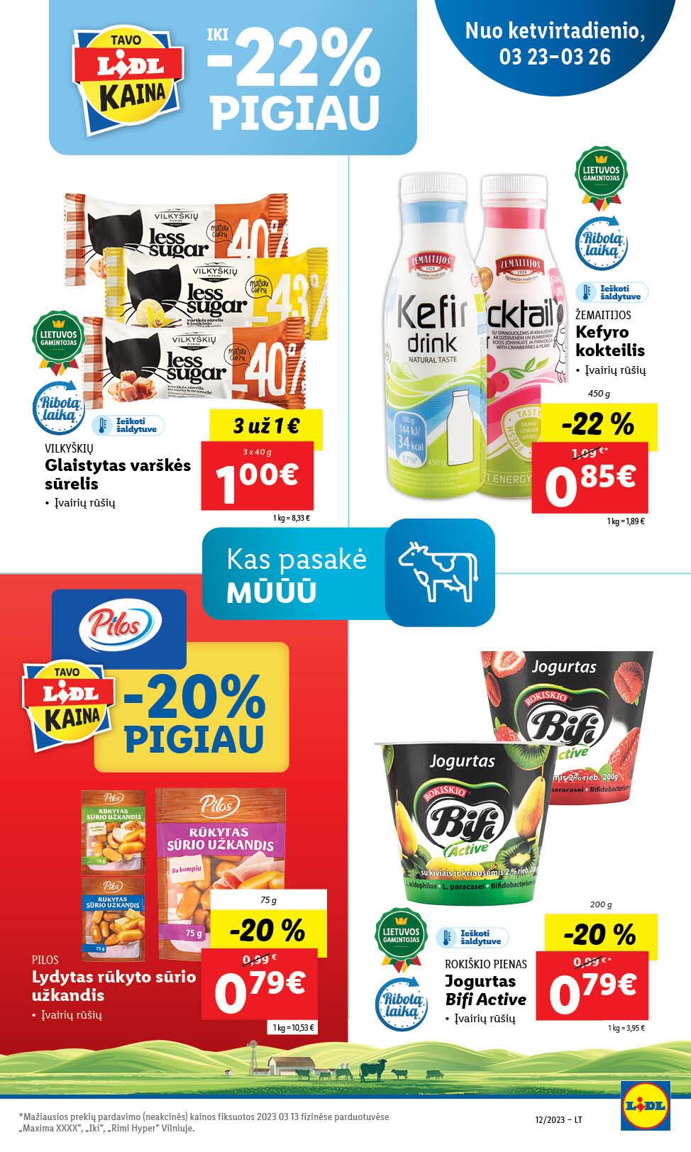 Naujausias LIDL kaininis katalogas 2023.03.20 - 2023.03.26