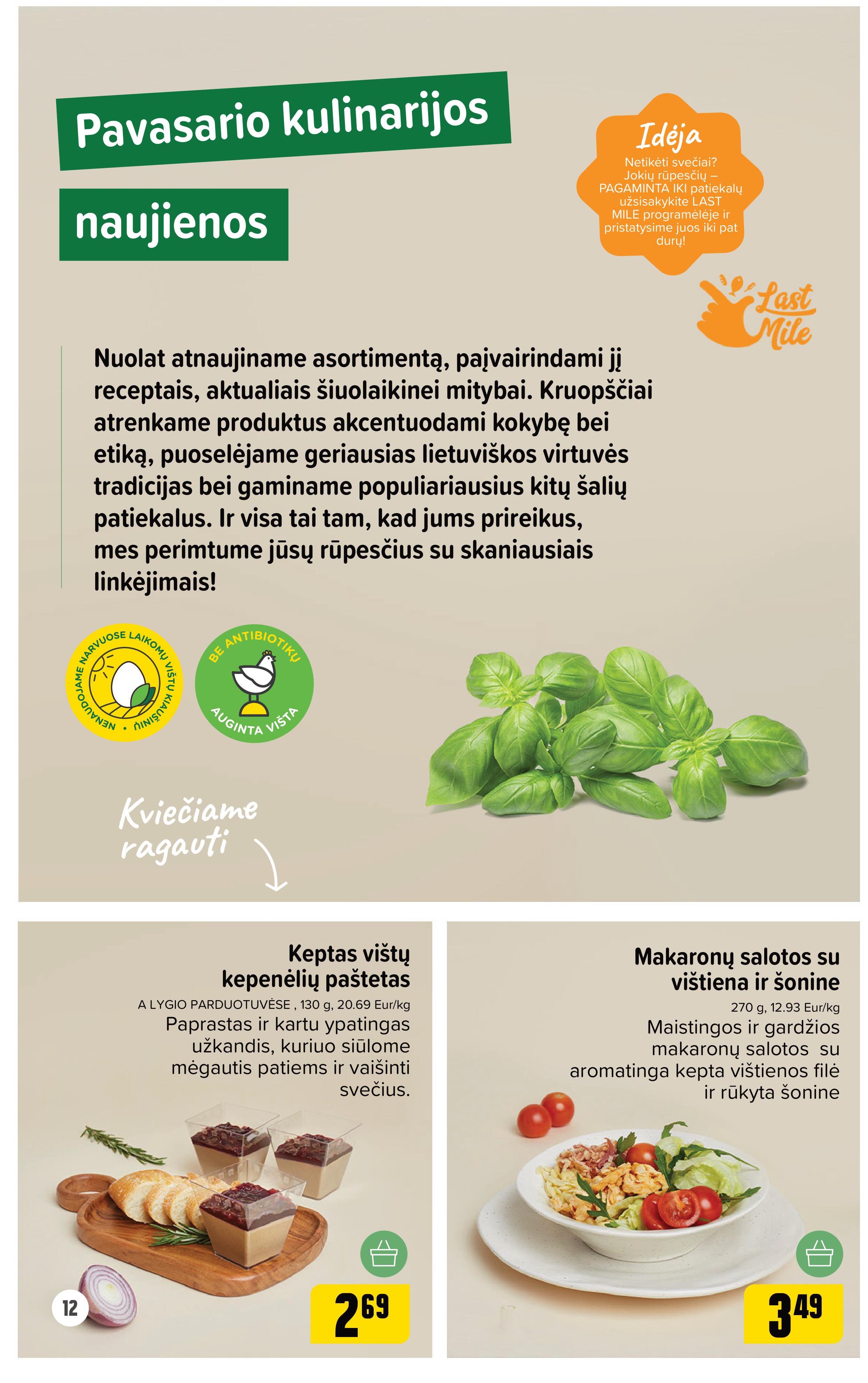 IKI kainų katalogas "Velykos arčiau tavęs"