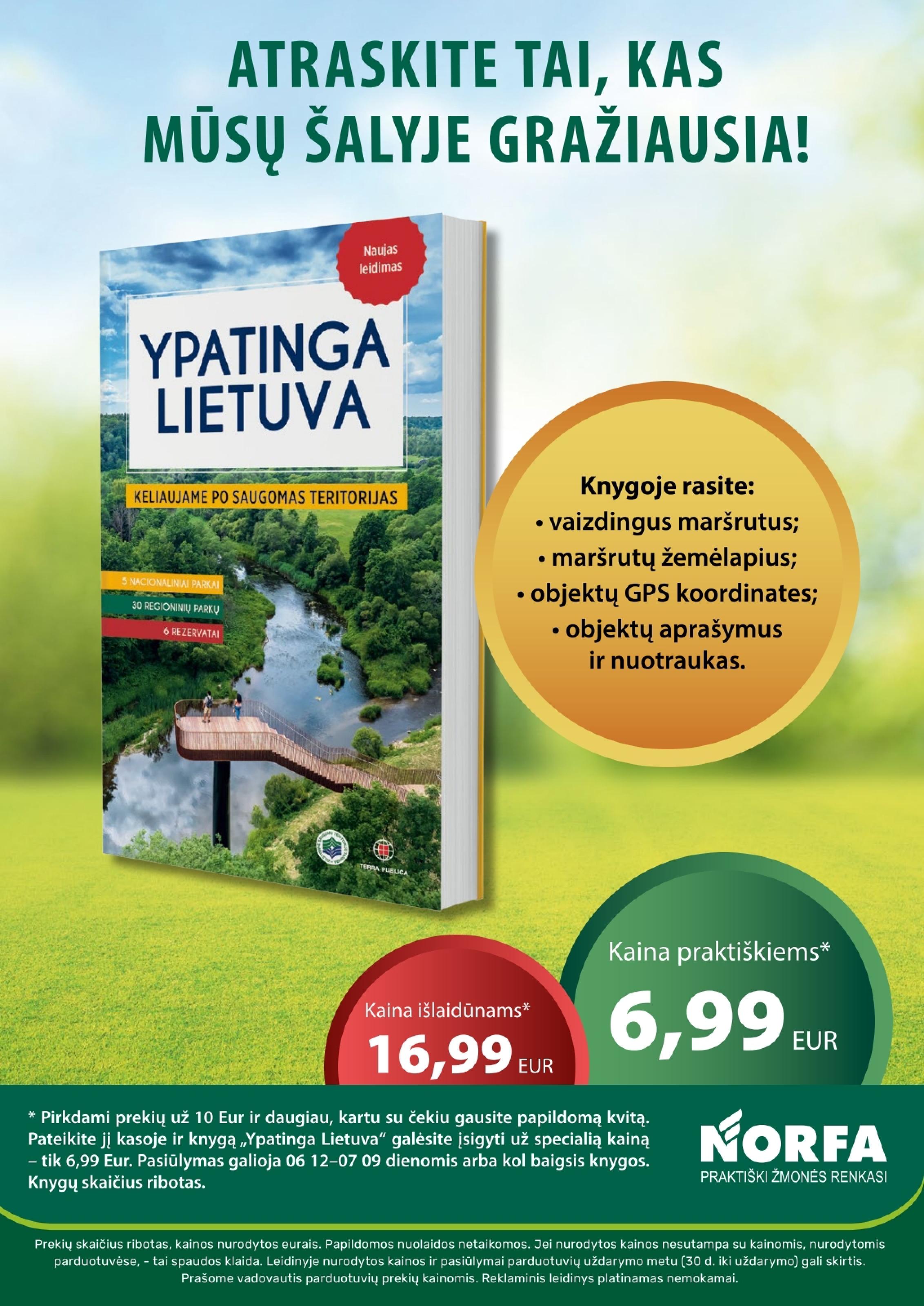 NORFA akcijų ir nuolaidų leidinys Nr.13 2025.06.12 - 2025.06.25