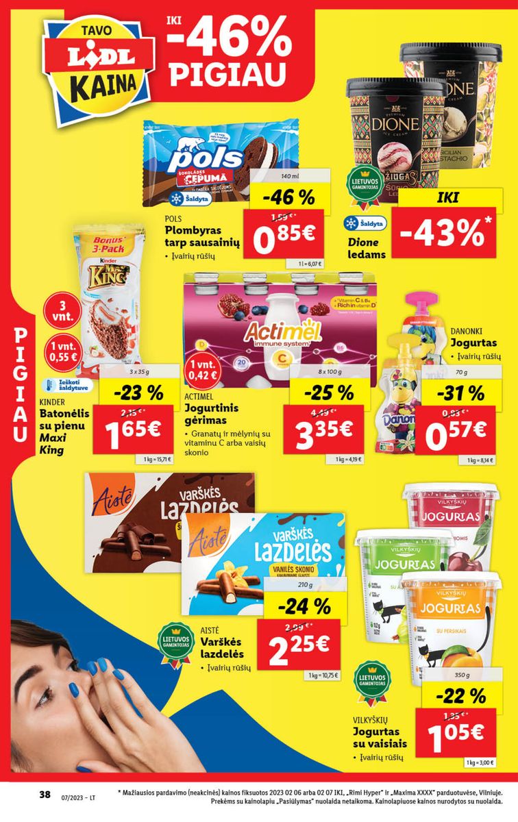 Naujausias LIDL kaininis katalogas 2023.02.13 - 2023.02.19 