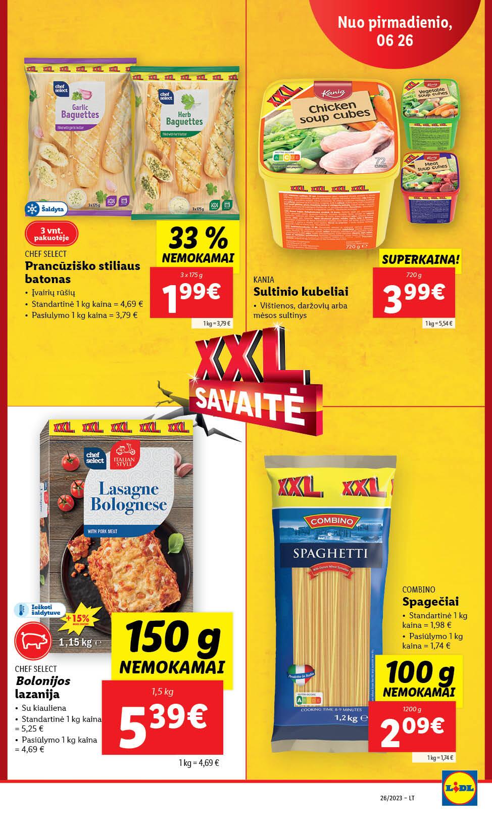 Naujausias LIDL kaininis katalogas 2023.06.26 - 2023.07.02