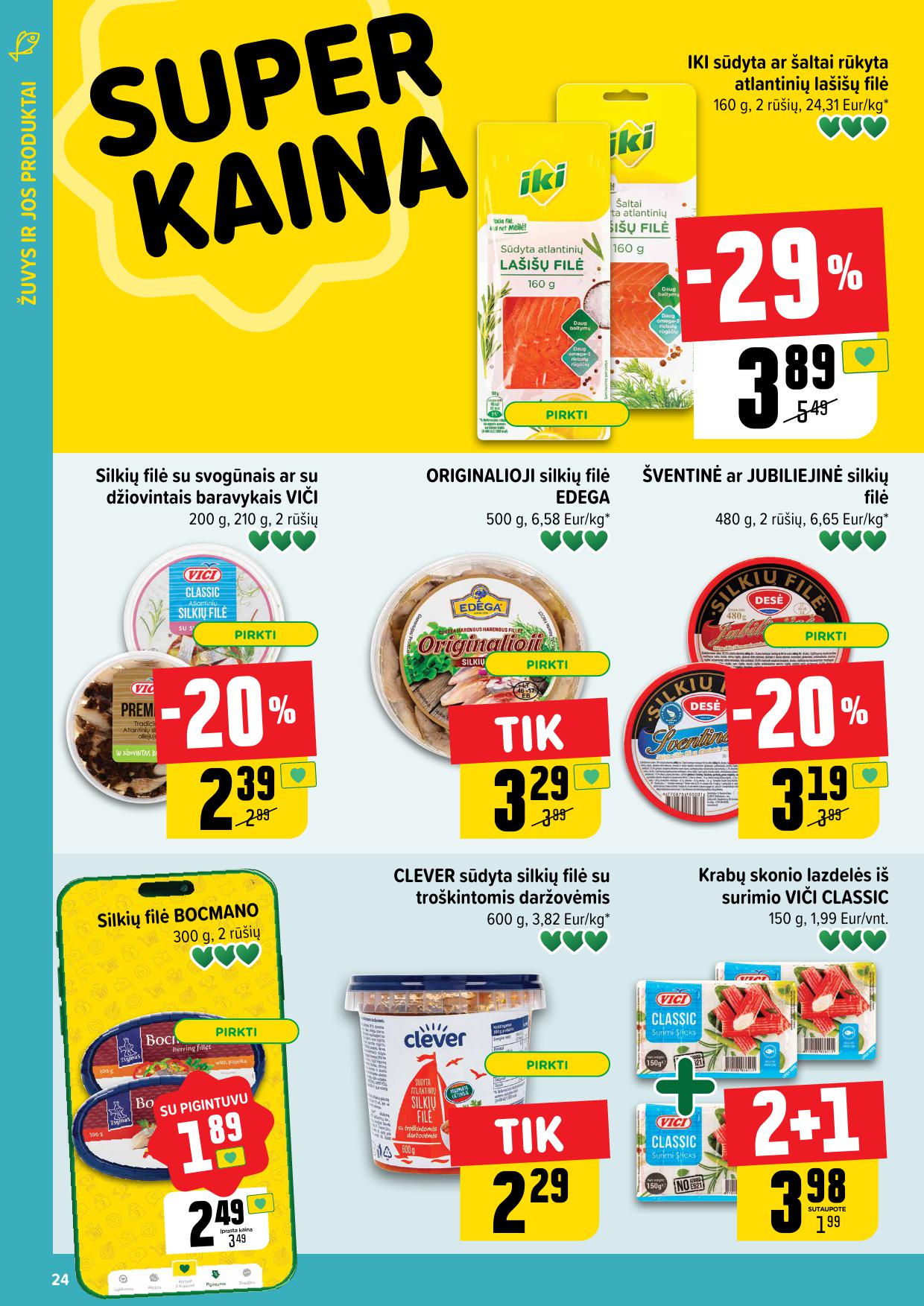 Naujausias IKI kaininis katalogas 2025.03.03 - 2025.03.09