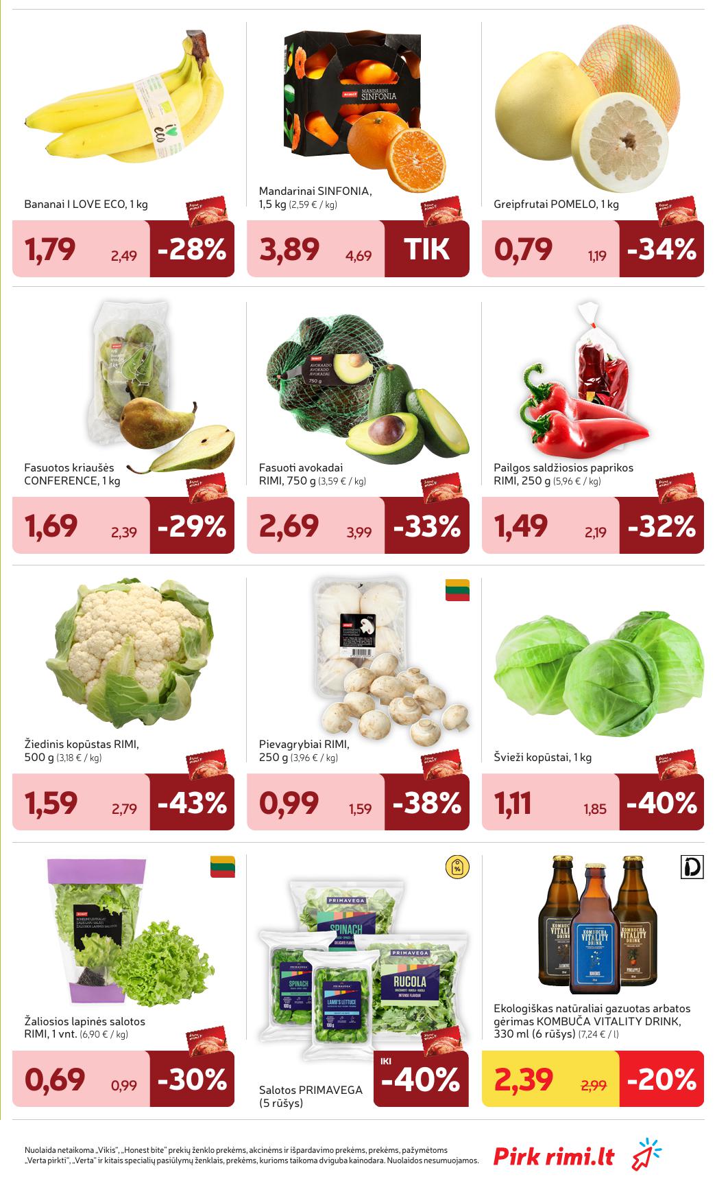 Naujausias RIMI kaininis katalogas 2026.01.27 - 2026.02.02