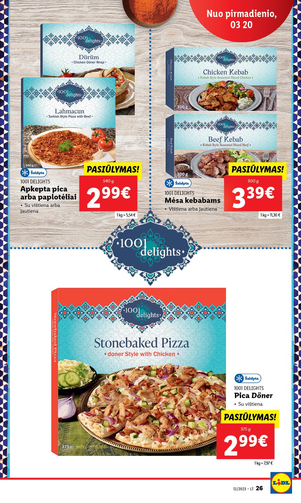 Naujausias LIDL kaininis katalogas 2023.03.20 - 2023.03.26