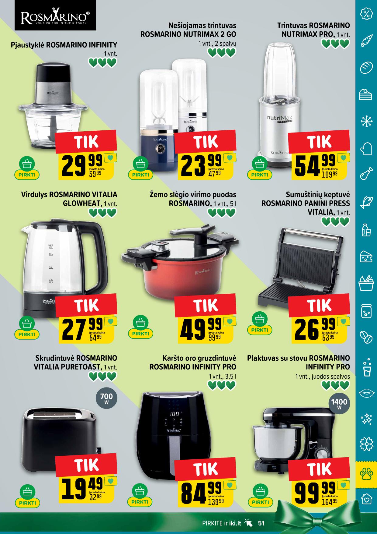 Naujausias IKI kaininis katalogas 2025.11.10 - 2025.11.16