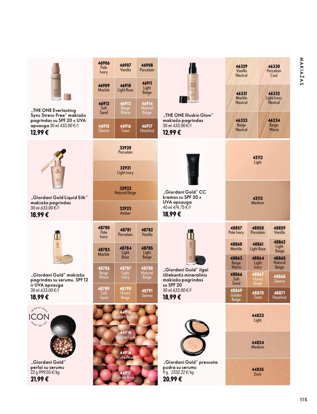 Naujas ORIFLAME katalogas galioja 2026.10.07 - 2026.11.17