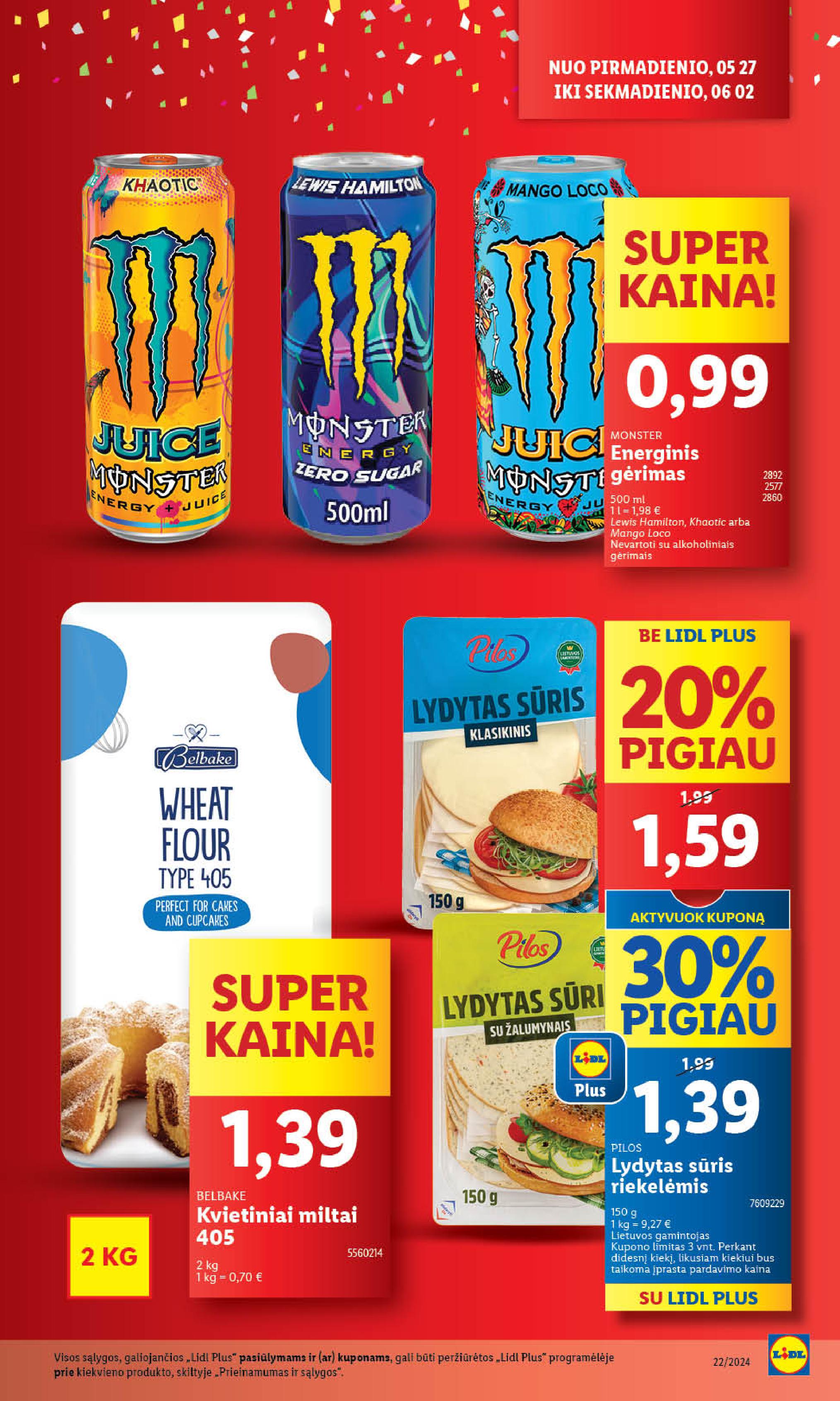 Naujausias LIDL kaininis katalogas 2024.05.27 - 2024.06.02