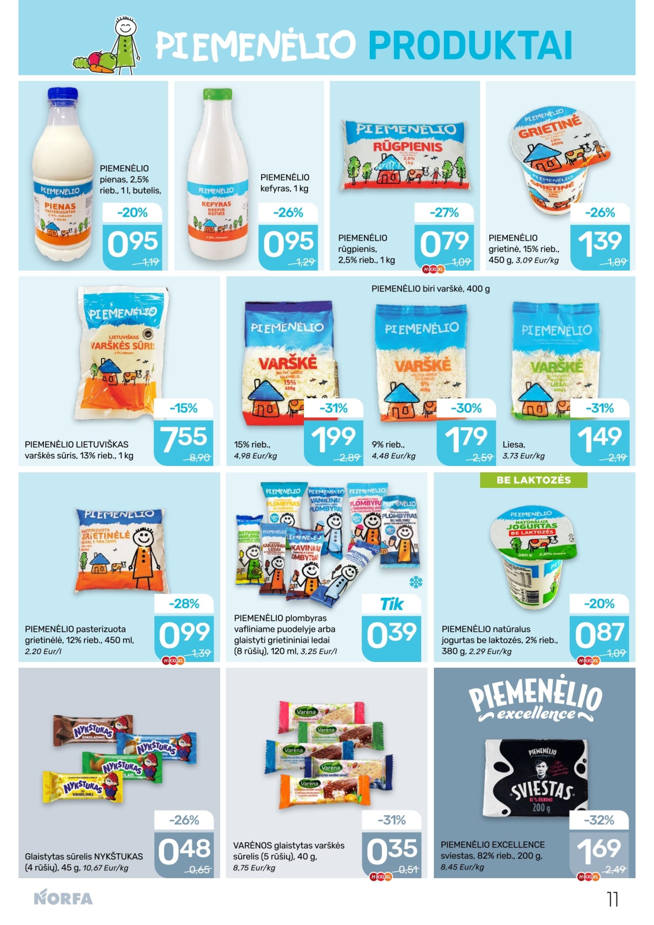 Naujausias NORFA kaininis katalogas 2026.04.02 - 2026.04.15