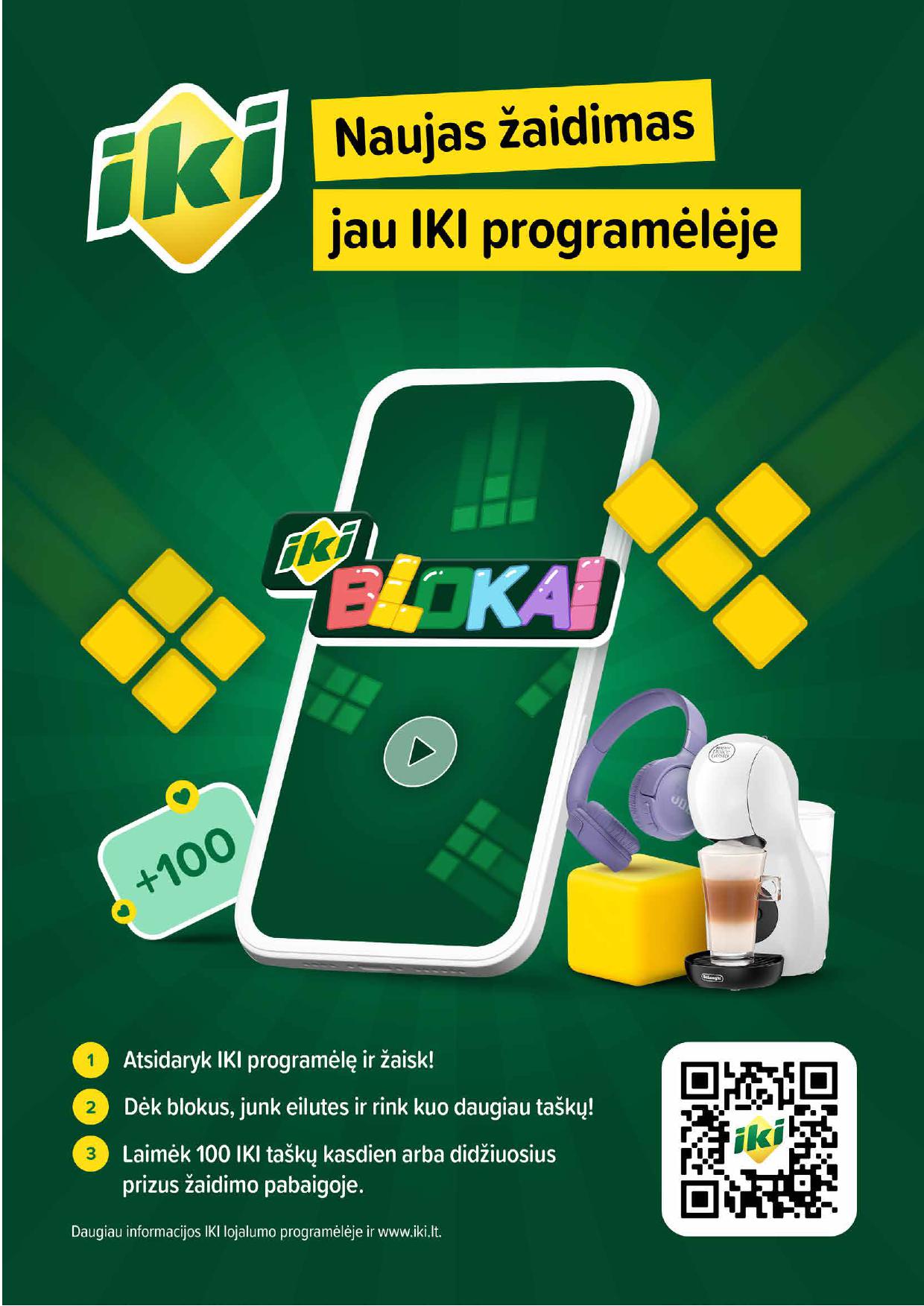 Naujausias IKI kaininis katalogas 2026.04.06 - 2026.04.12