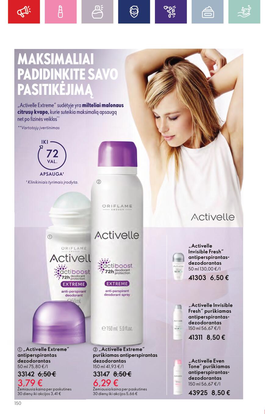 Naujas ORIFLAME katalogas galioja 2023.09.13 - 2023.10.03