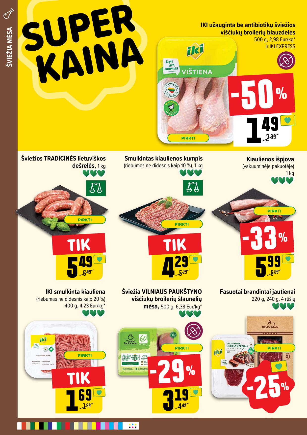 Naujausias IKI kaininis katalogas 2025.02.17 - 2025.02.23