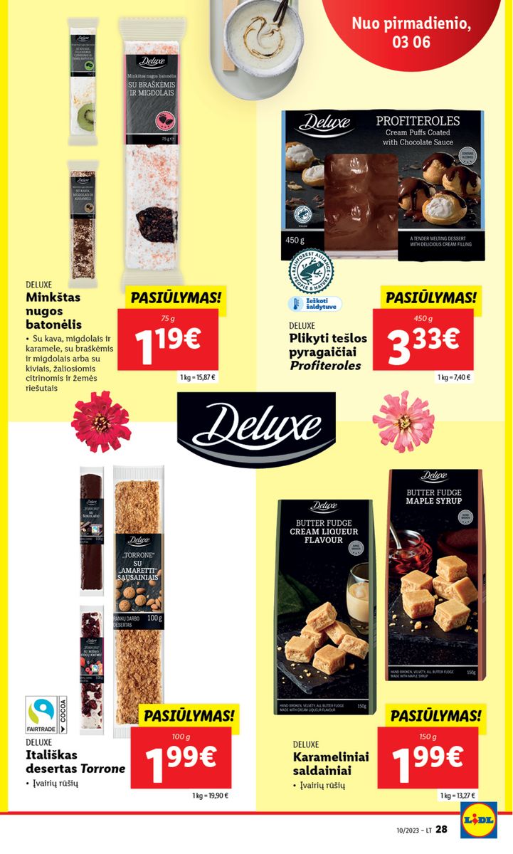 Naujausias LIDL kaininis katalogas 2023.03.06 - 2023.03.12