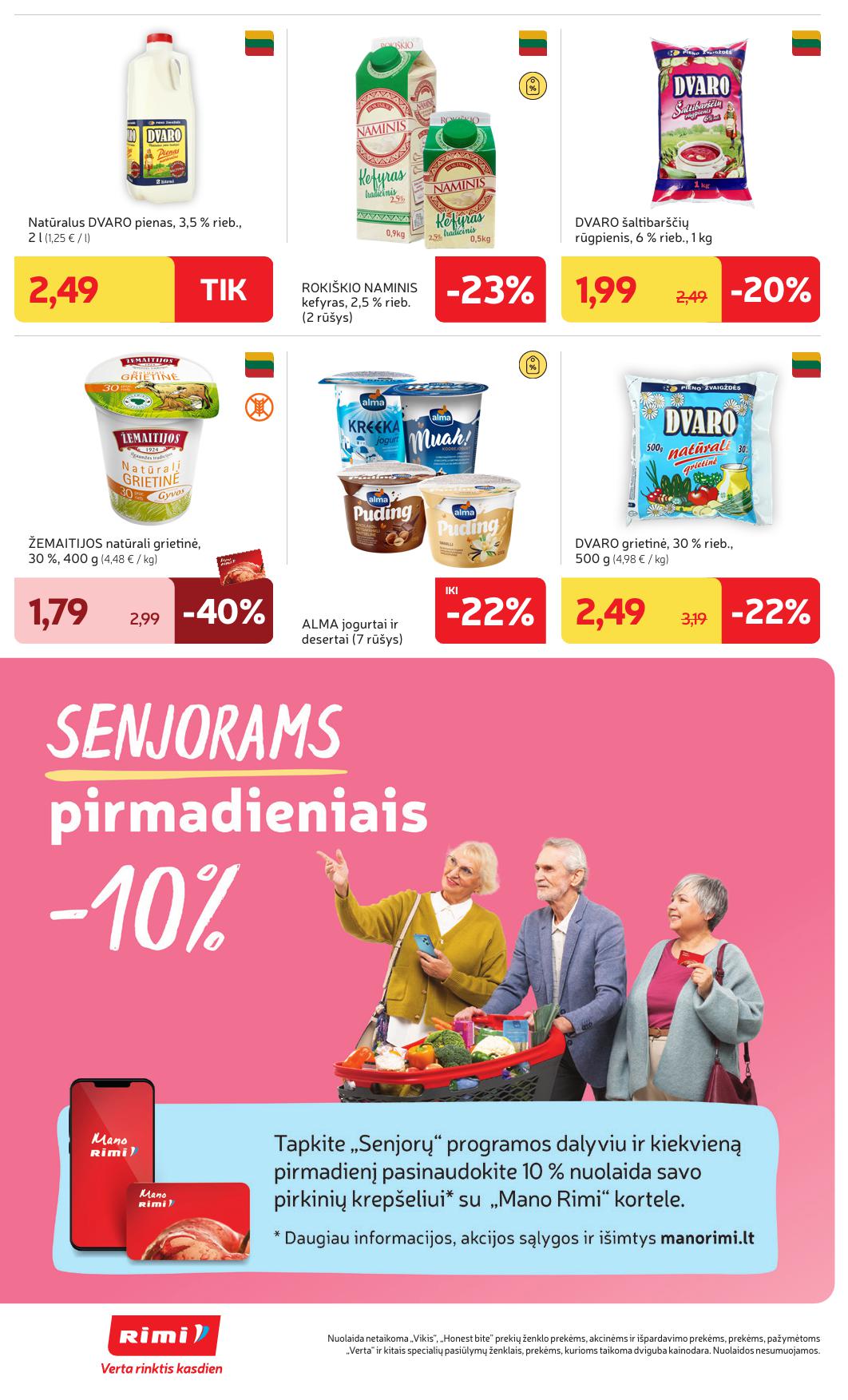 Naujausias RIMI kaininis katalogas 2026.04.28 - 2026.05.04