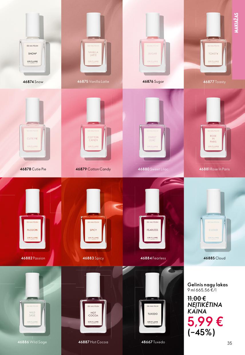 Naujas ORIFLAME katalogas galioja 2026.04.22 - 2026.05.12