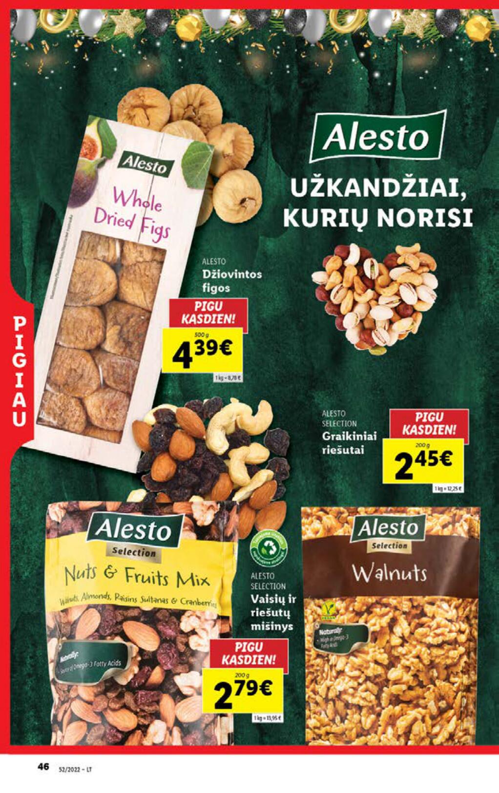 Naujausias LIDL kaininis katalogas 2022.12.26 - 2023.01.01