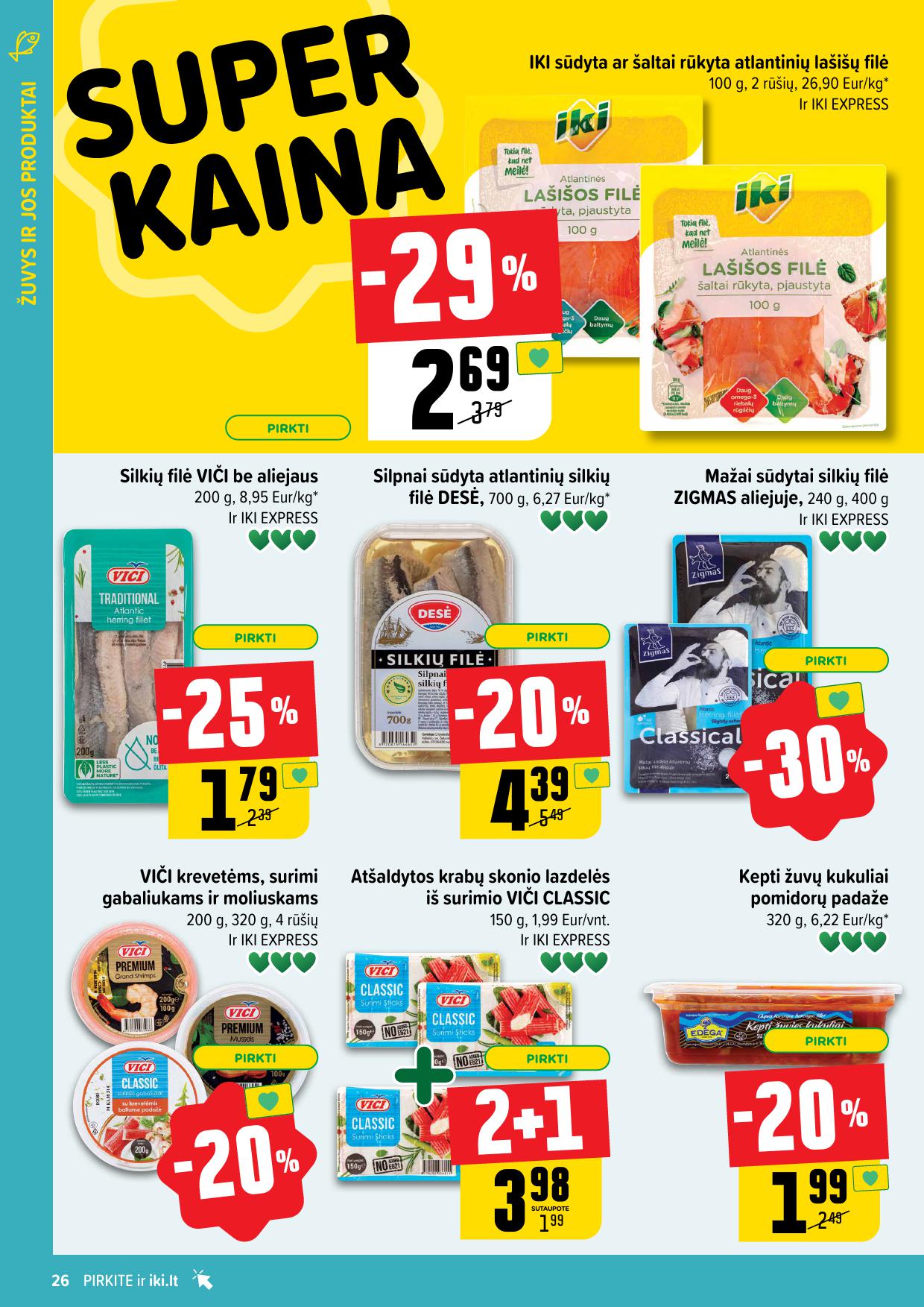 Naujausias IKI kaininis katalogas 2024.09.23 - 2024.09.29