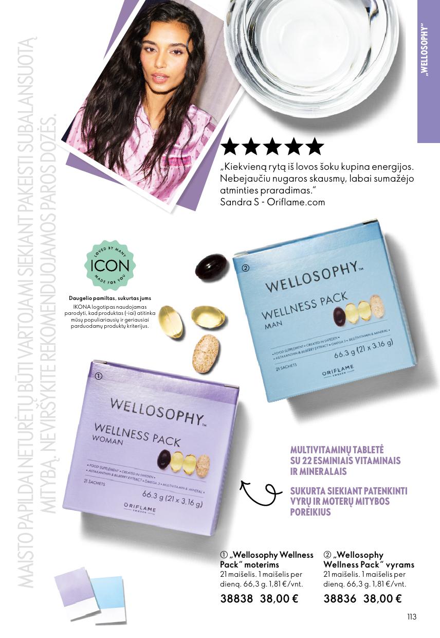 Naujas ORIFLAME katalogas galioja 2026.04.22 - 2026.05.12