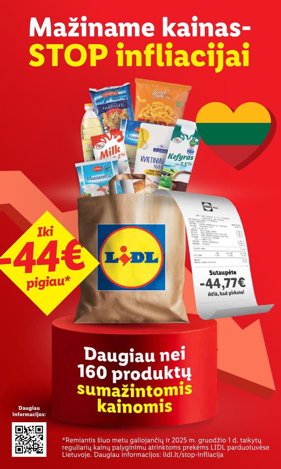 Naujausias LIDL kaininis katalogas 2026.04.13 - 2026.04.19